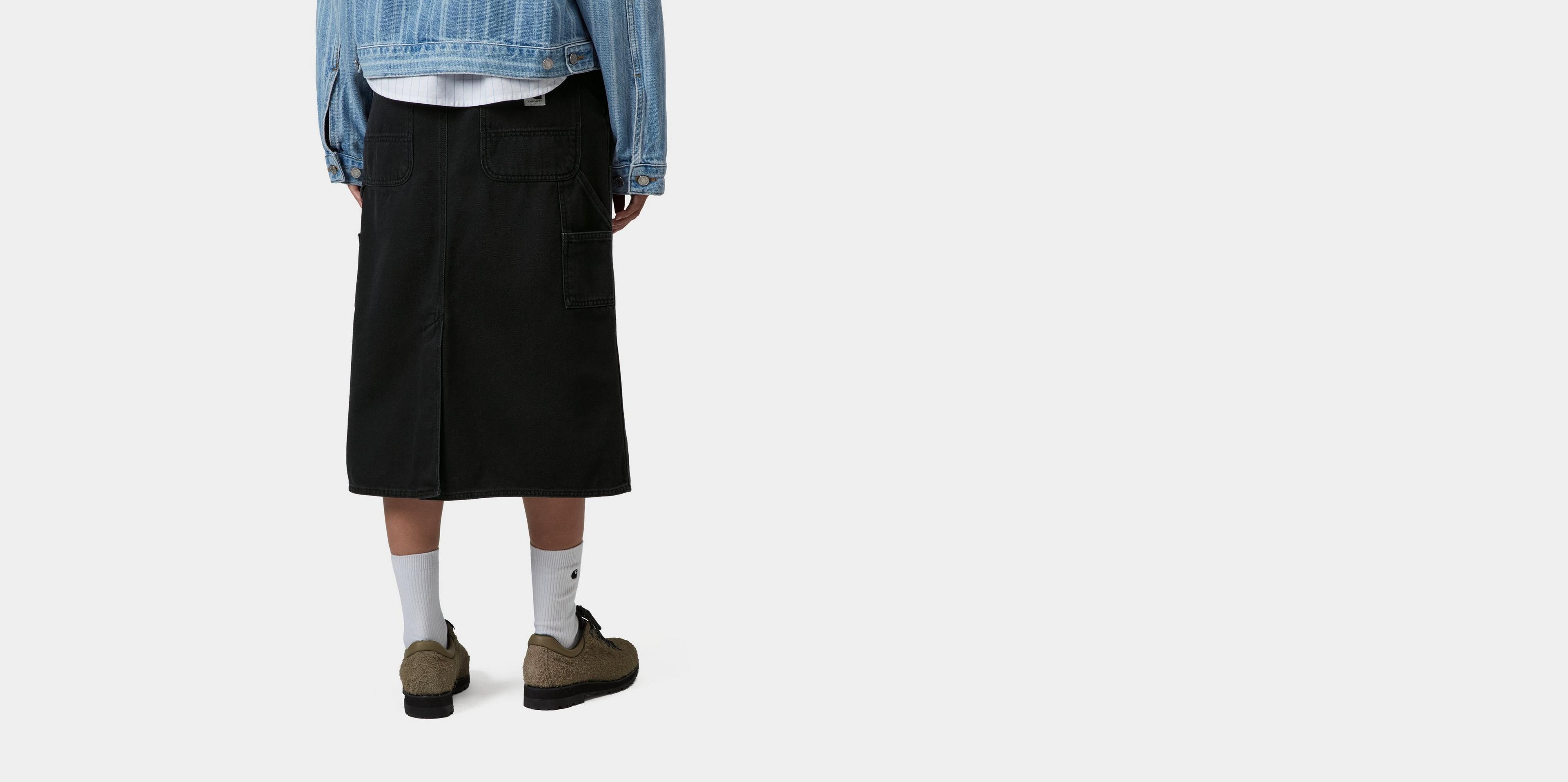 Carhartt WIP W' Double Knee Skirt, Black | Official Online Store