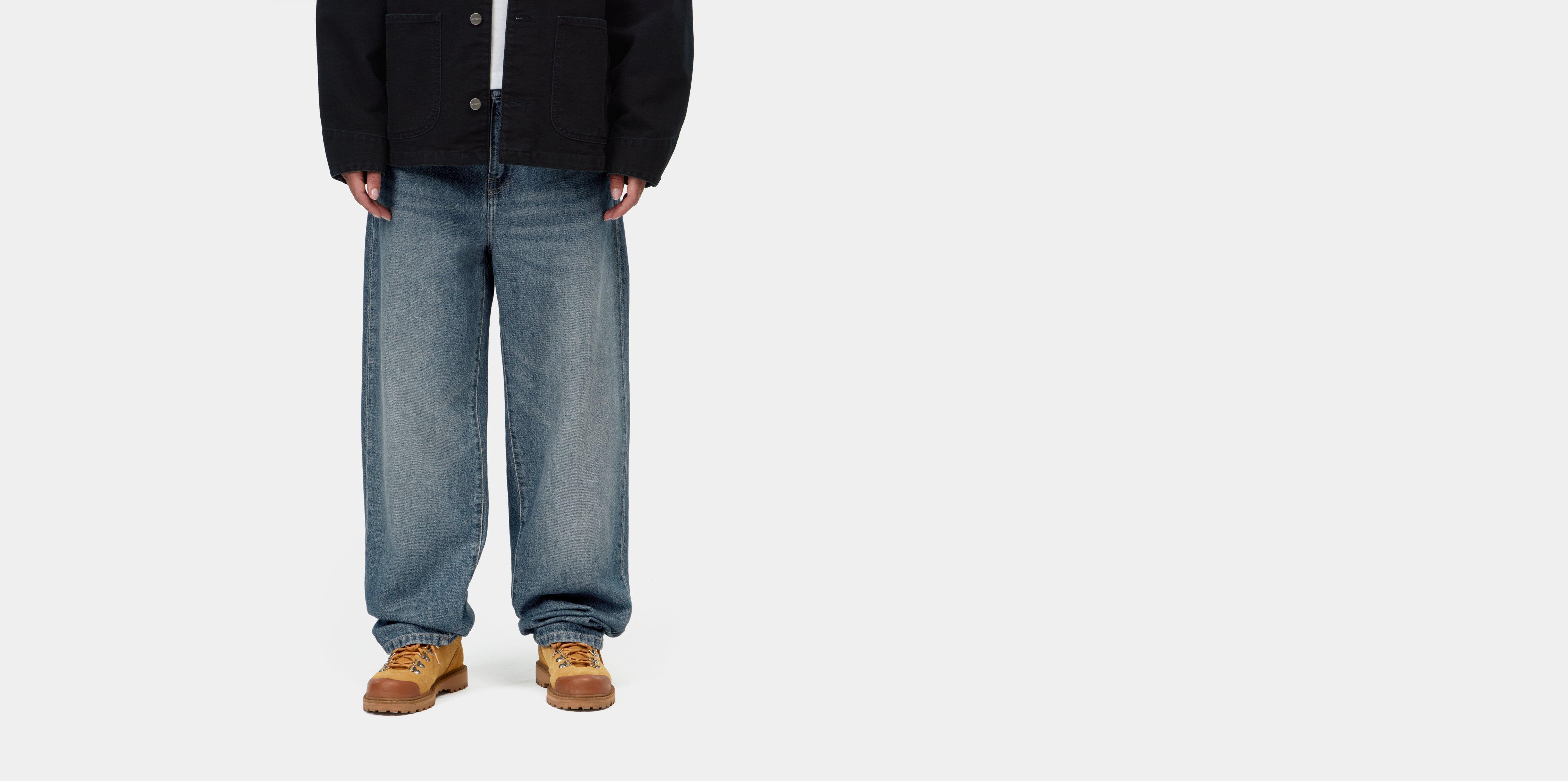 Carhartt WIP W' Arin Pant Blue dark used wash | 31 | Women