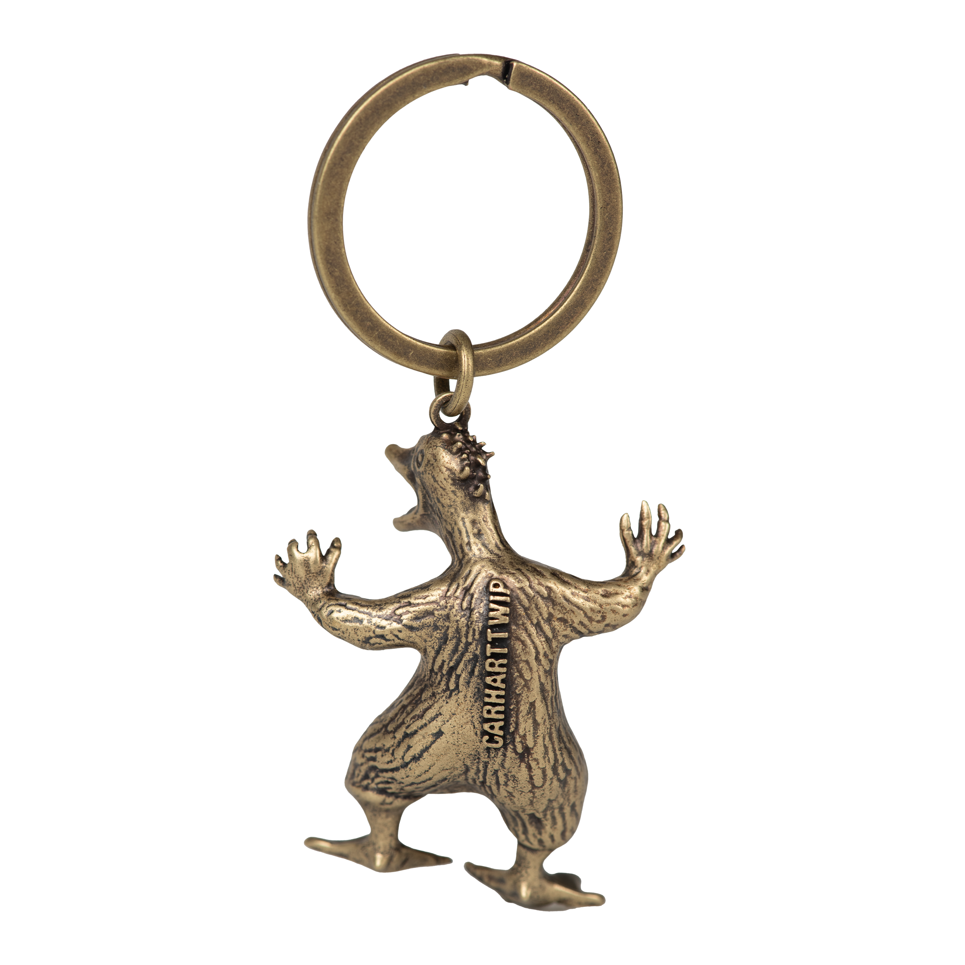 Carhartt WIP Wiptopia Keychain, Gold Official Online Store