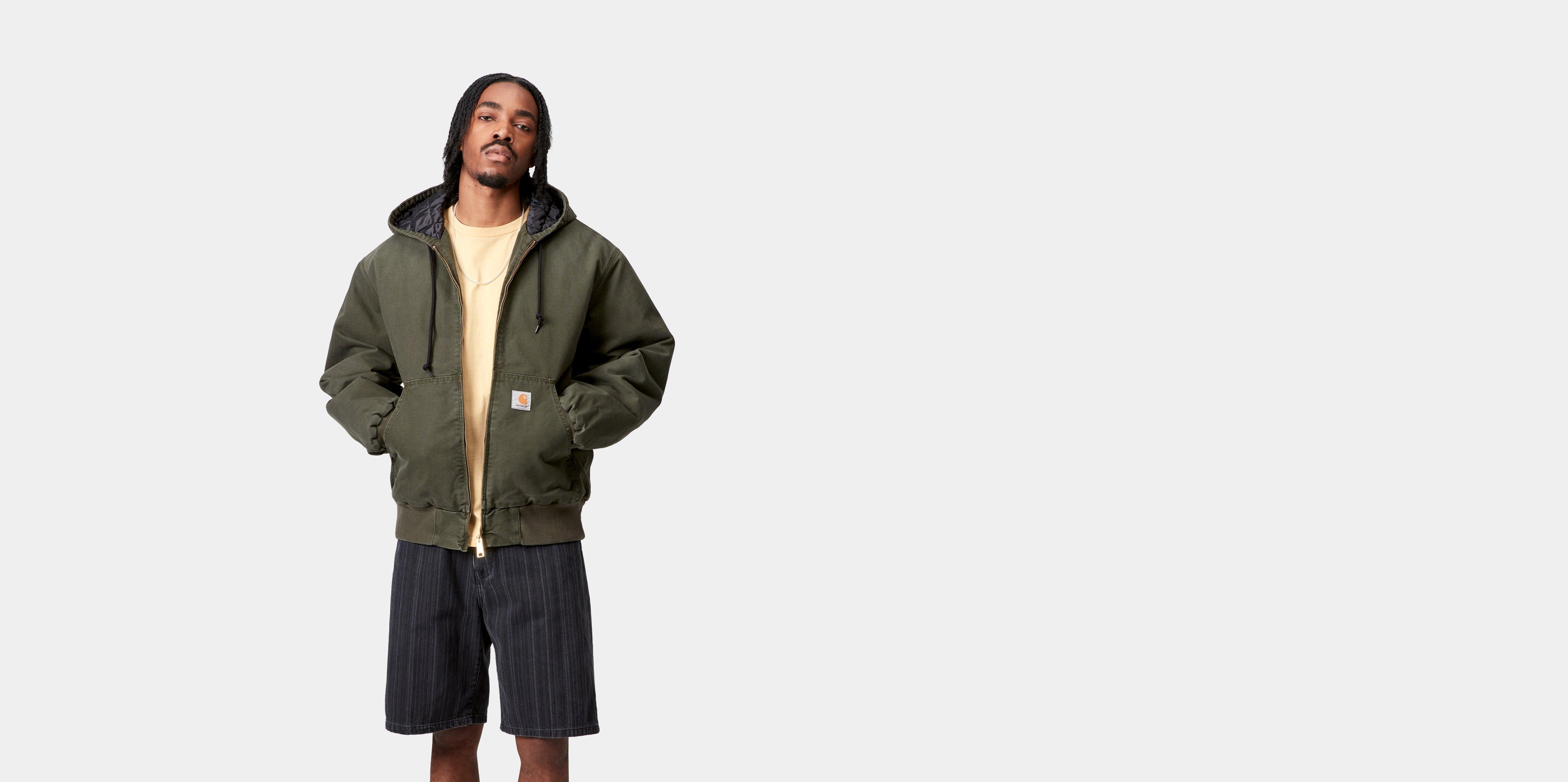 Carhartt WIP OG Active Jacket Olive stone canvas | green | XL | Men