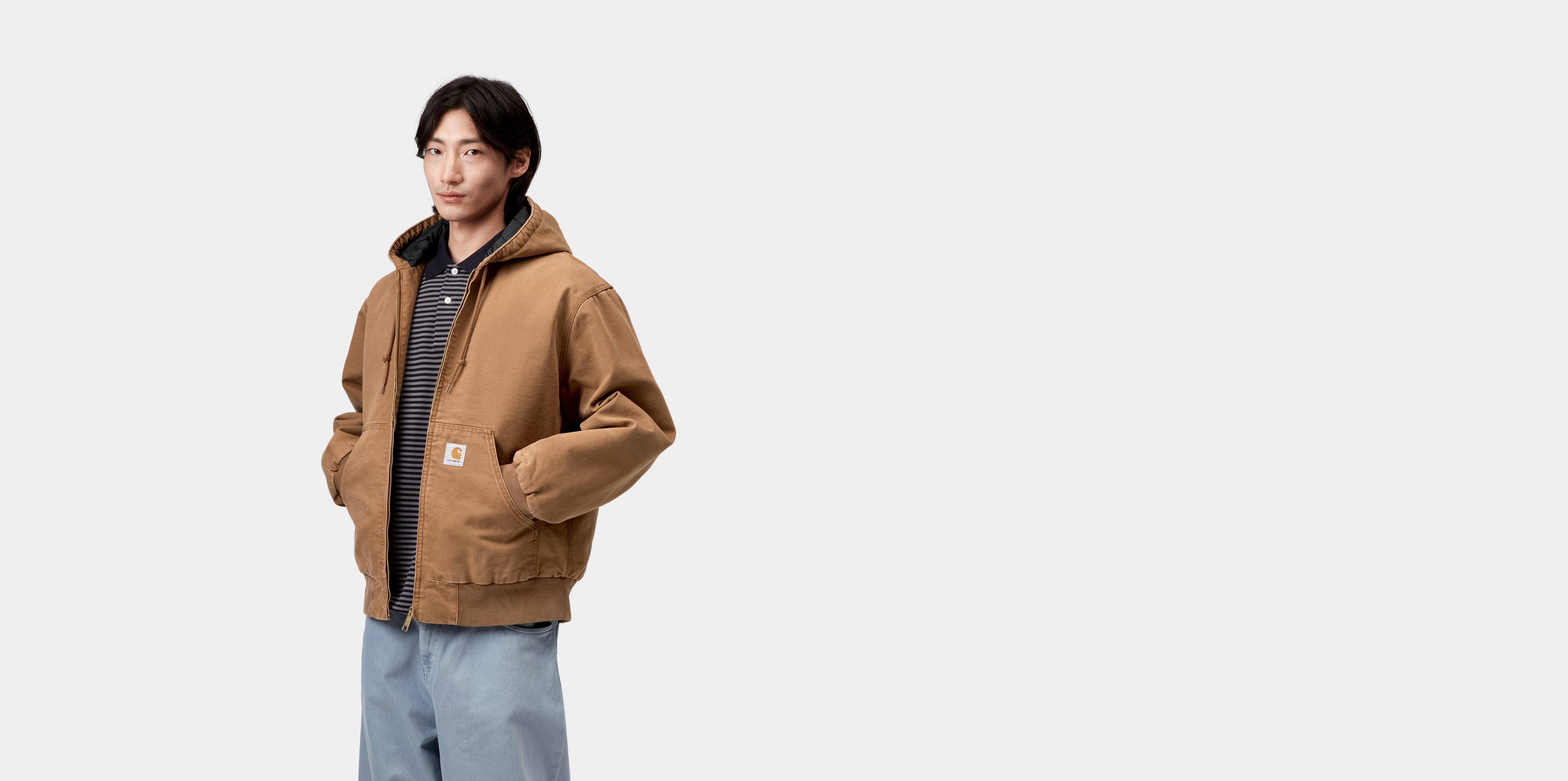 Carhartt WIP OG Active Jacket Hamilton Brown stone canvas | XL | Men