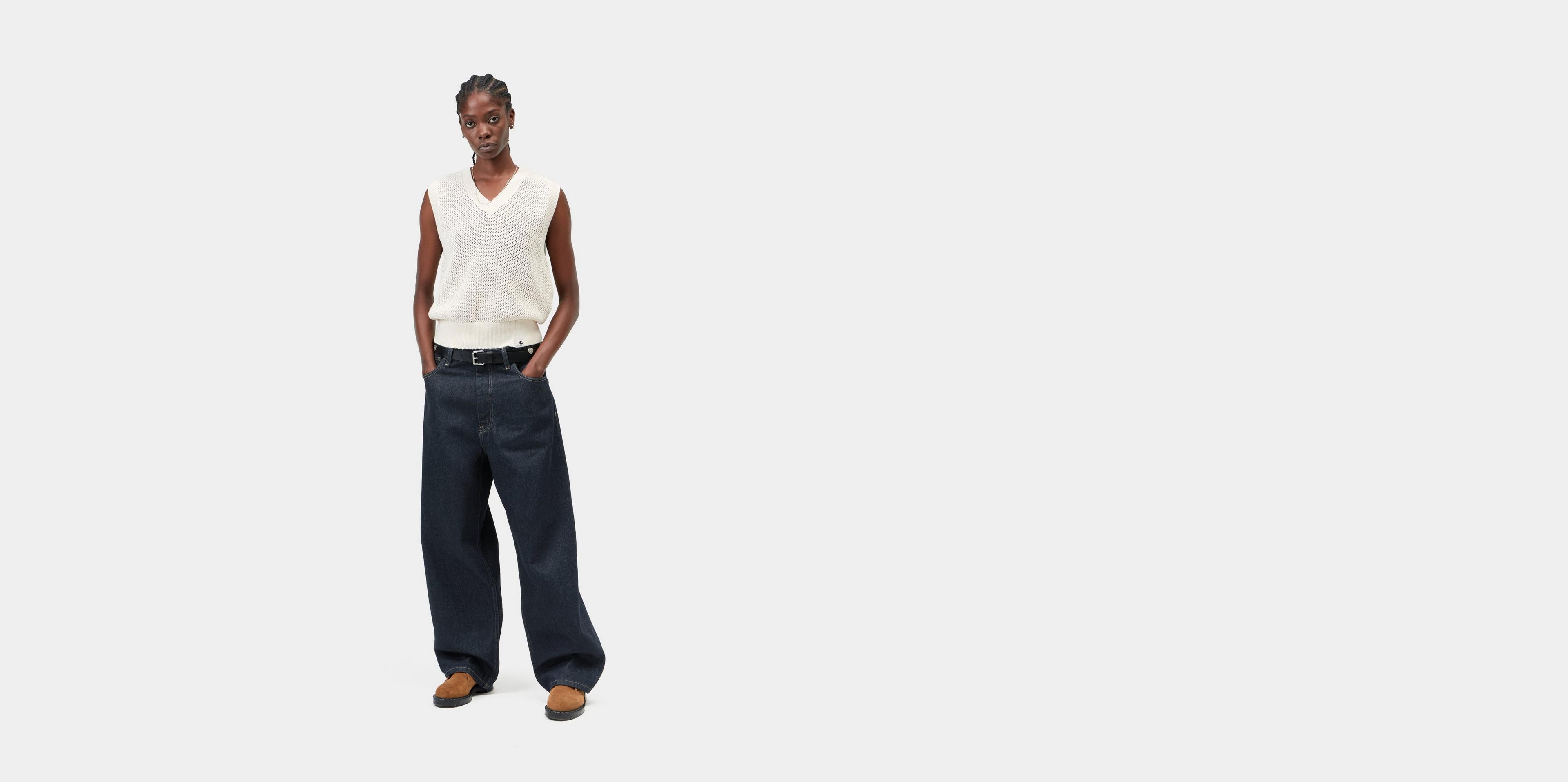 Carhartt WIP Women's Brandon Pant, Blue | Official Online Store