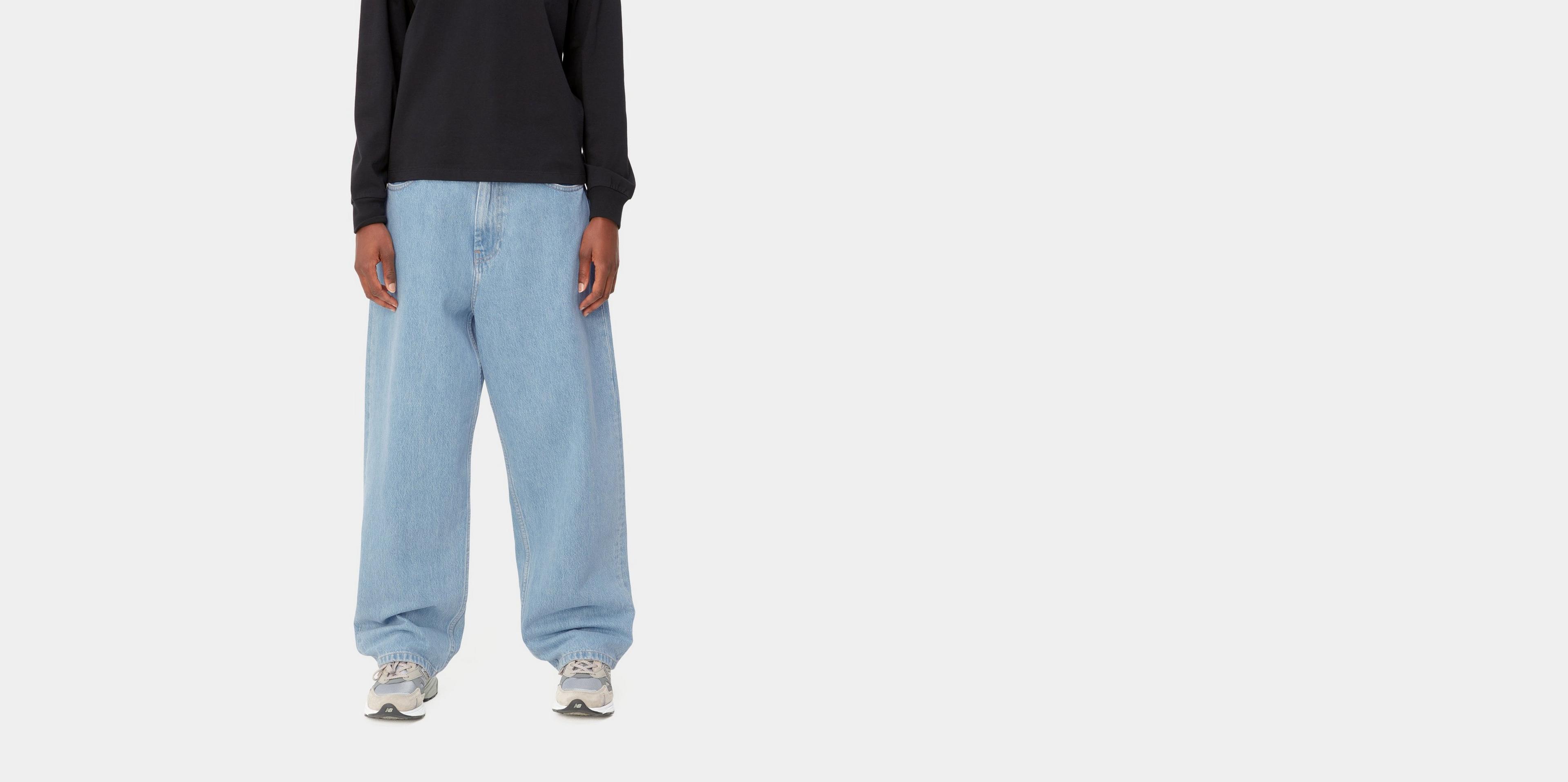 ★美品★【Carhartt WIP】w' brandon pant (Blue) Carhartt WIP - W' Brandon Pants in Blue rinsed – Stoy