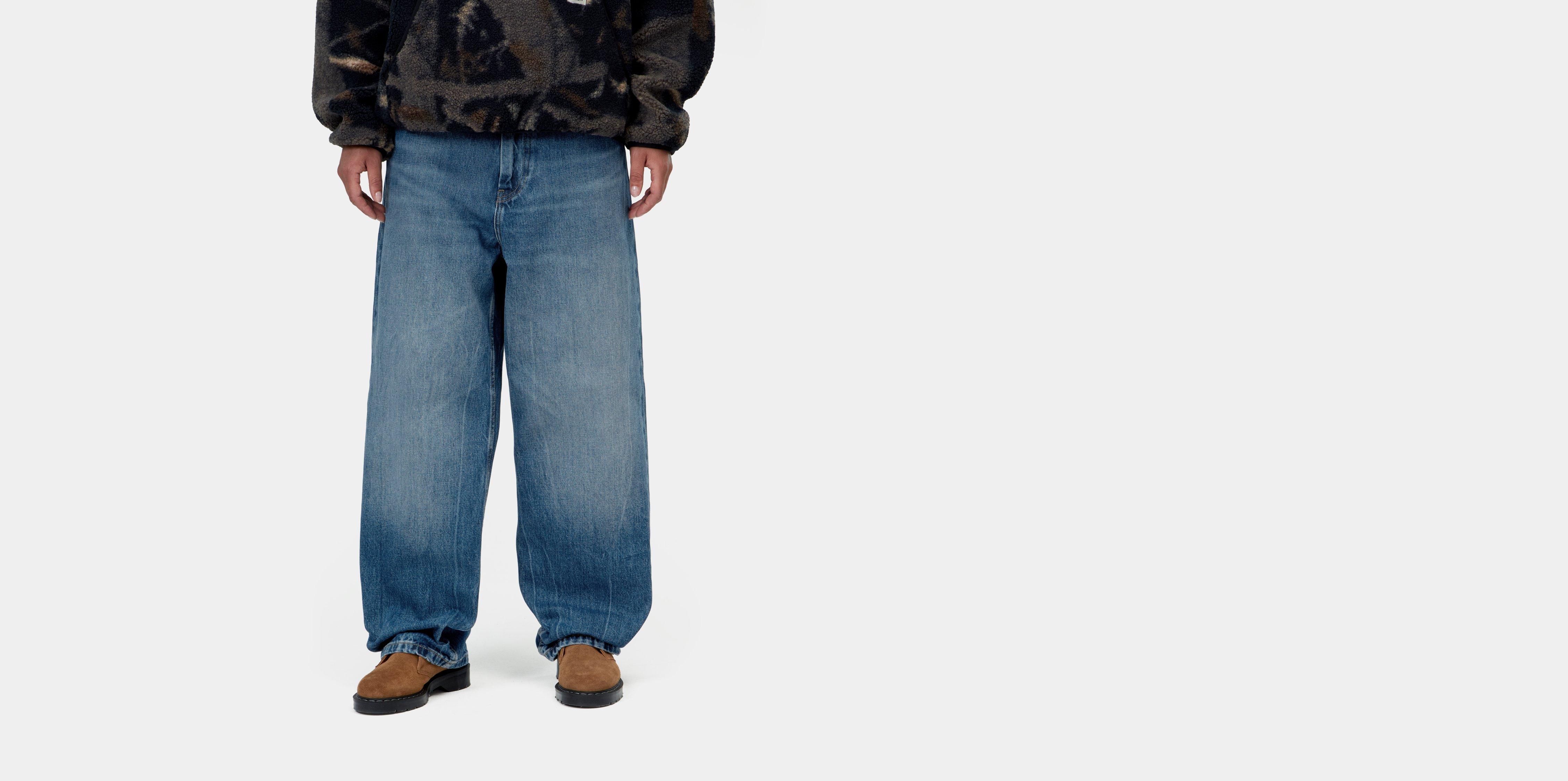 Carhartt WIP W' Brandon Pant Blue marble used wash | XS | Women