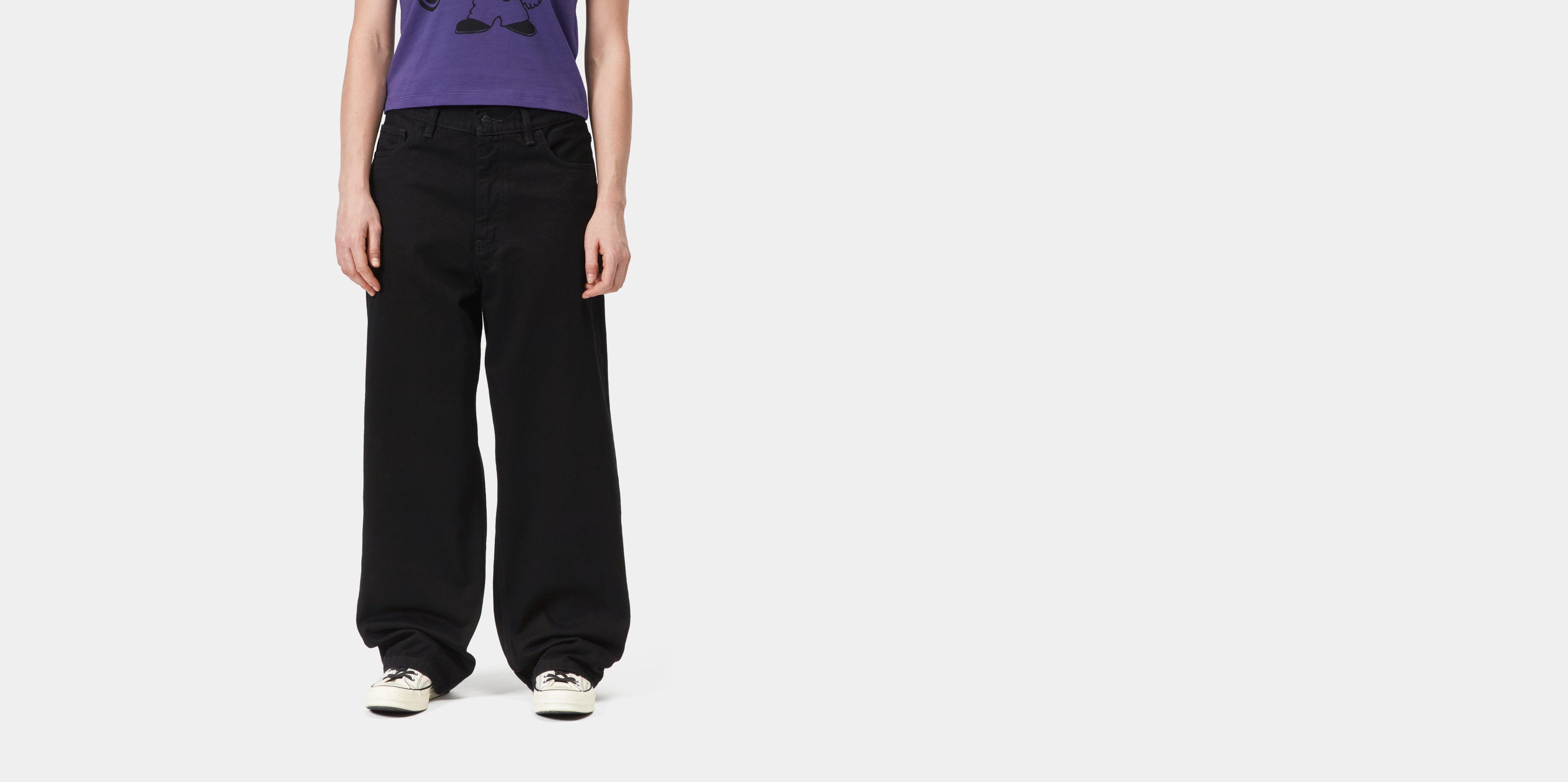 Carhartt WIP W' Brandon Pant Black rinsed | L | Women