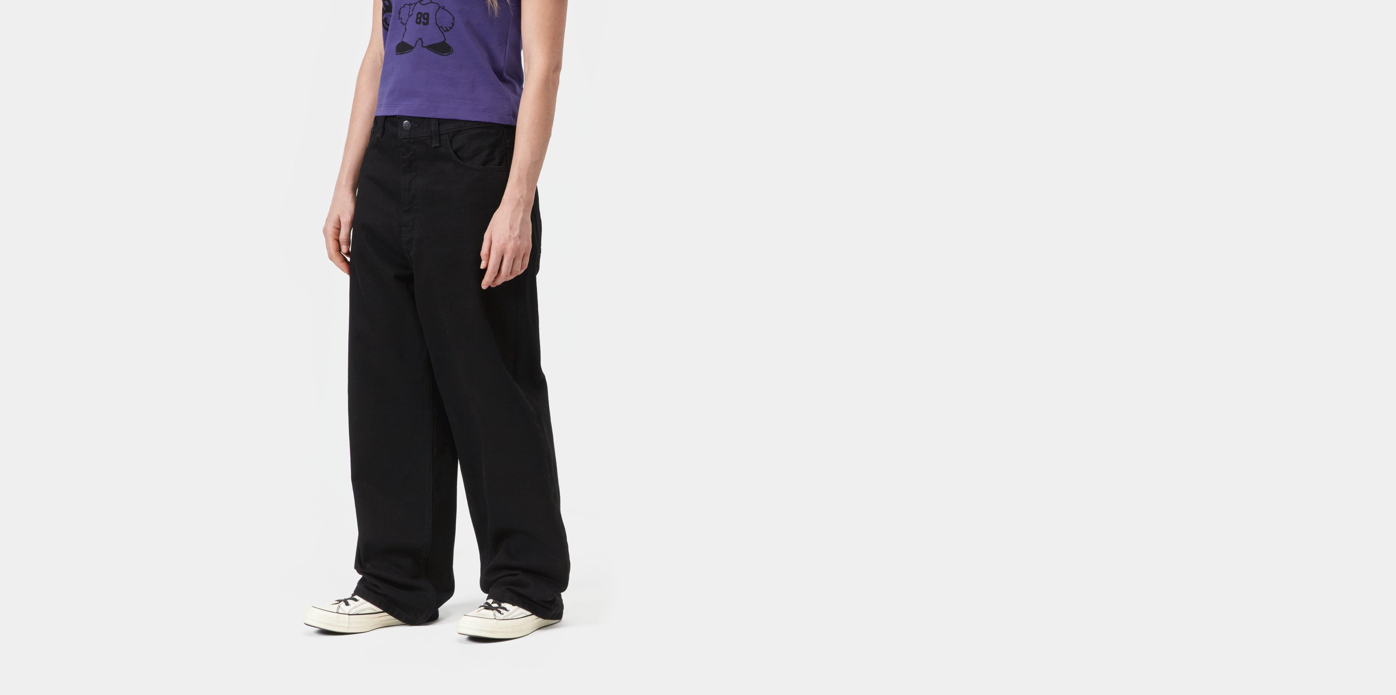 Carhartt WIP Women's Brandon Pant, Black | Official Online Store