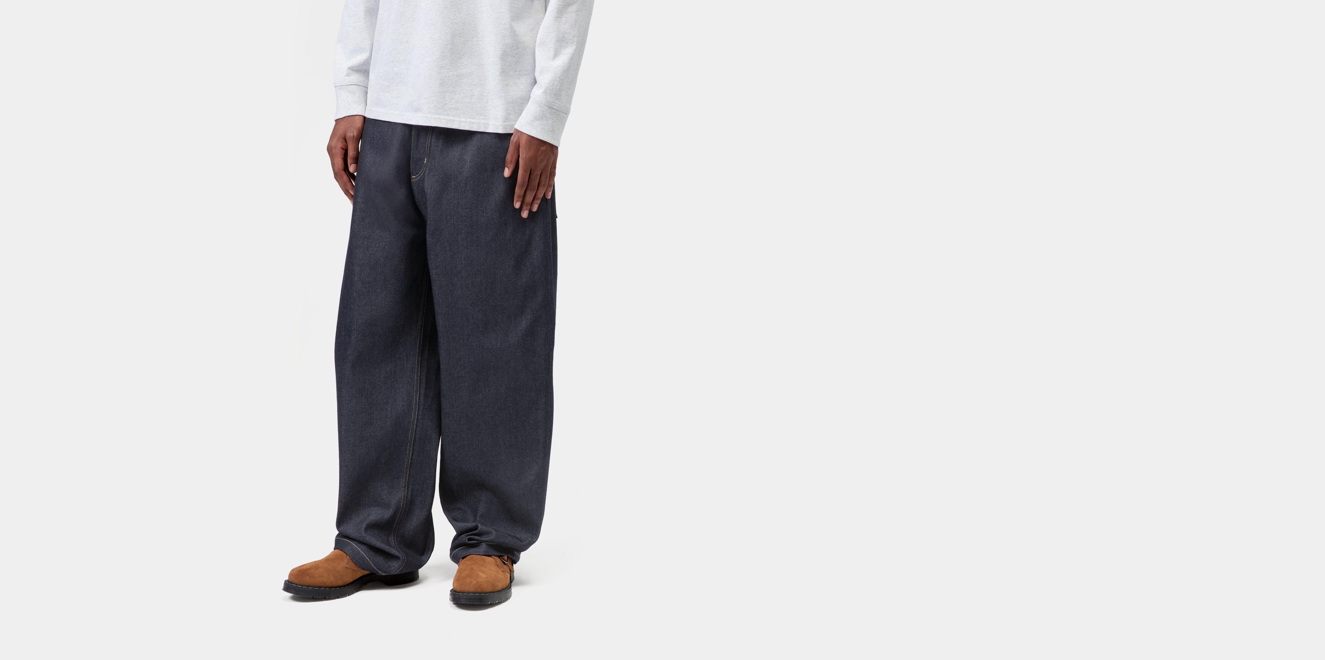 Carhartt Brandon Pant Blue rigid M 値下げ⭕️ I035893_01_01-OF-03?$