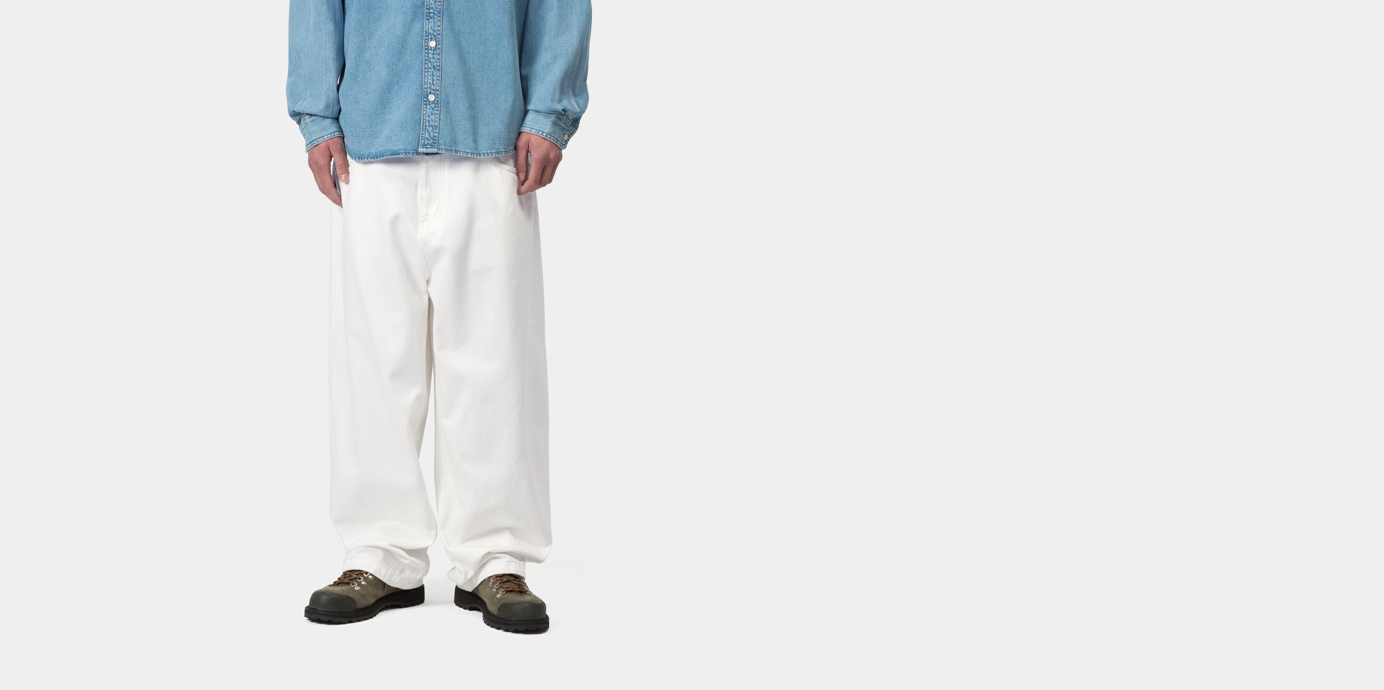 完売Carhartt Brandon Pant White rinse S Carhartt WIP Brandon pant | WHITE RINSED | SEVENSTORE