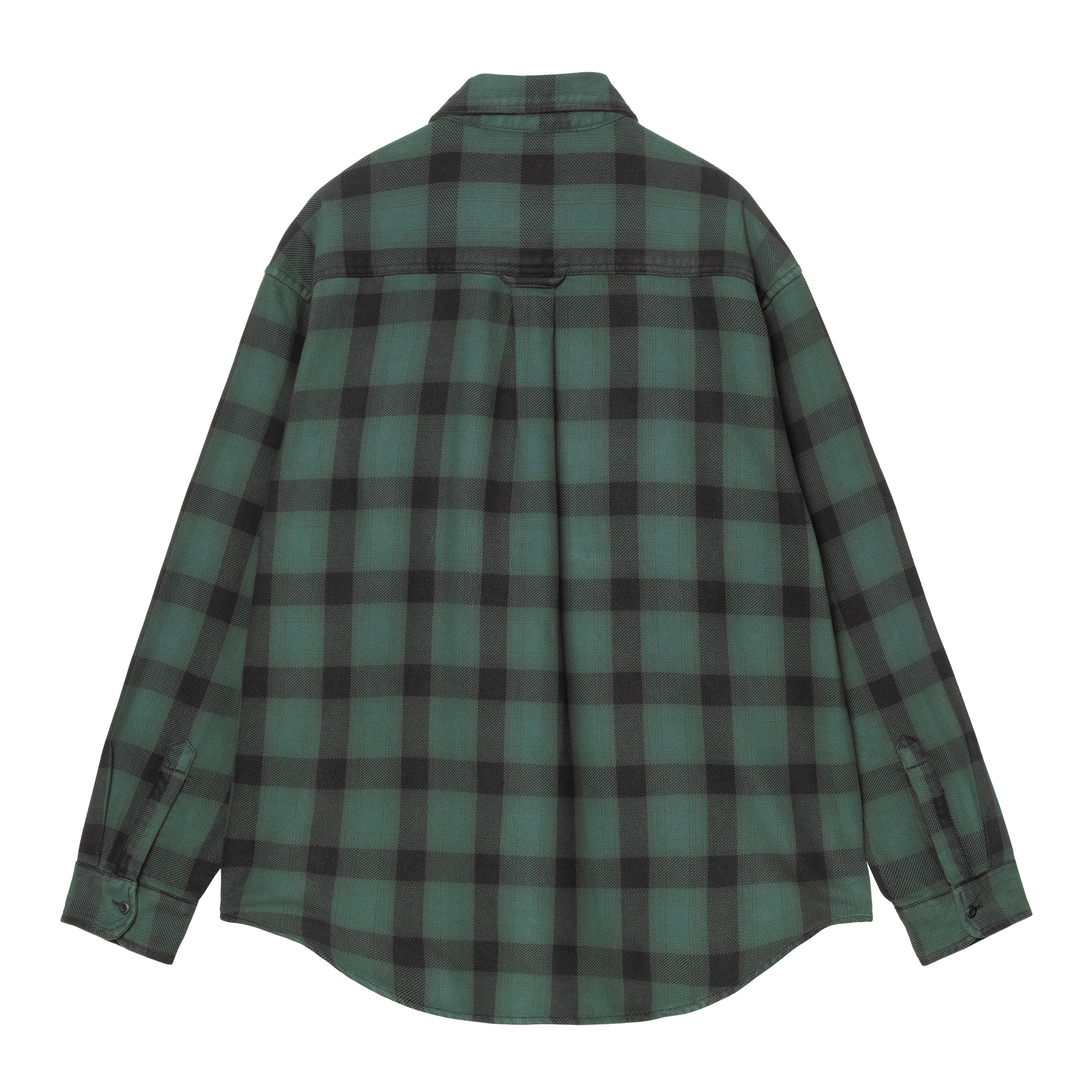 Carhartt WIP L/S Edmands Shirt, Edmands Check, Natural / Kale