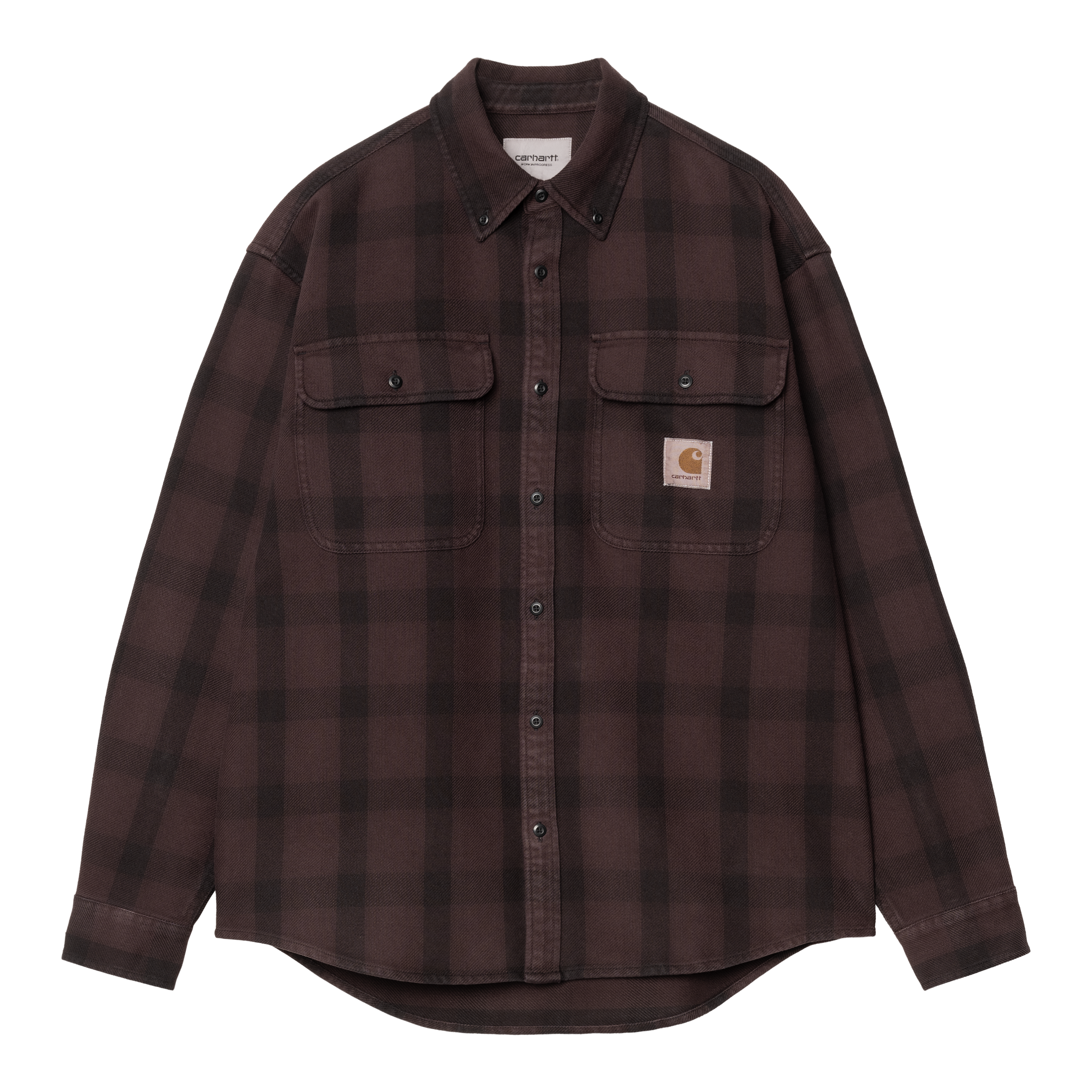 Carhartt WIP L/S Edmands Shirt, Edmands Check, Natural