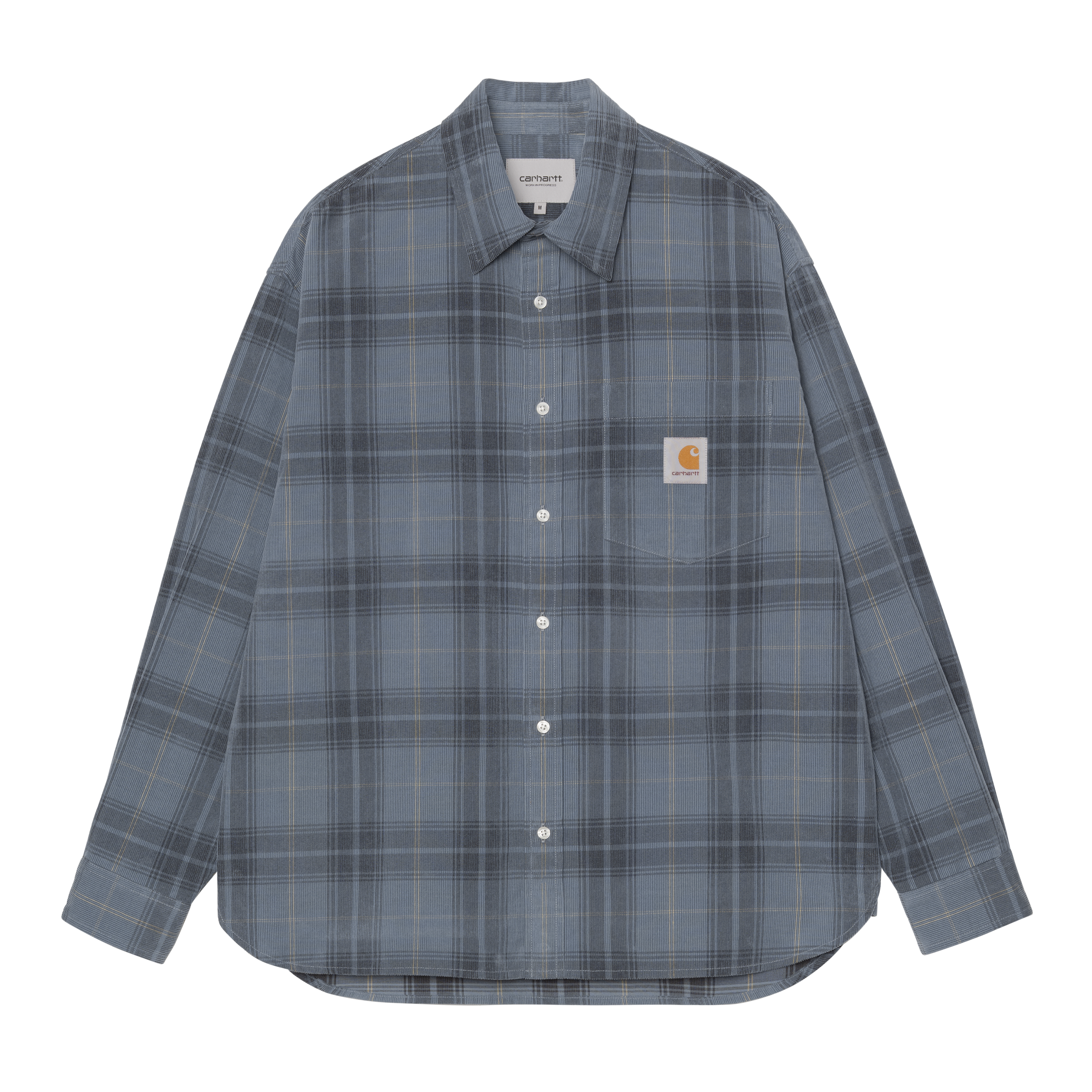 carhartt L/S Wiber Shirt Sサイズ Carhartt WIP L/S Wilber Shirt, Wilber Check, Velvet Blue