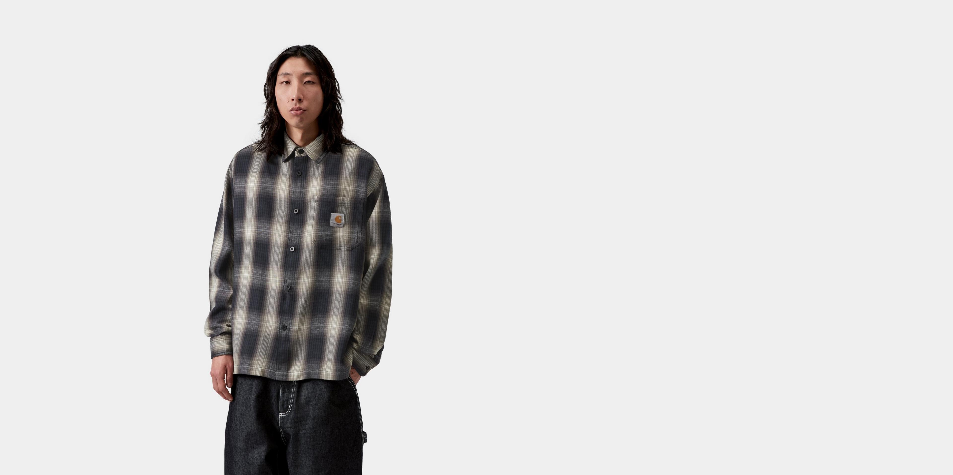 Carhartt WIP L/S Harlin Shirt, Harlin Check, Jupiter | Official