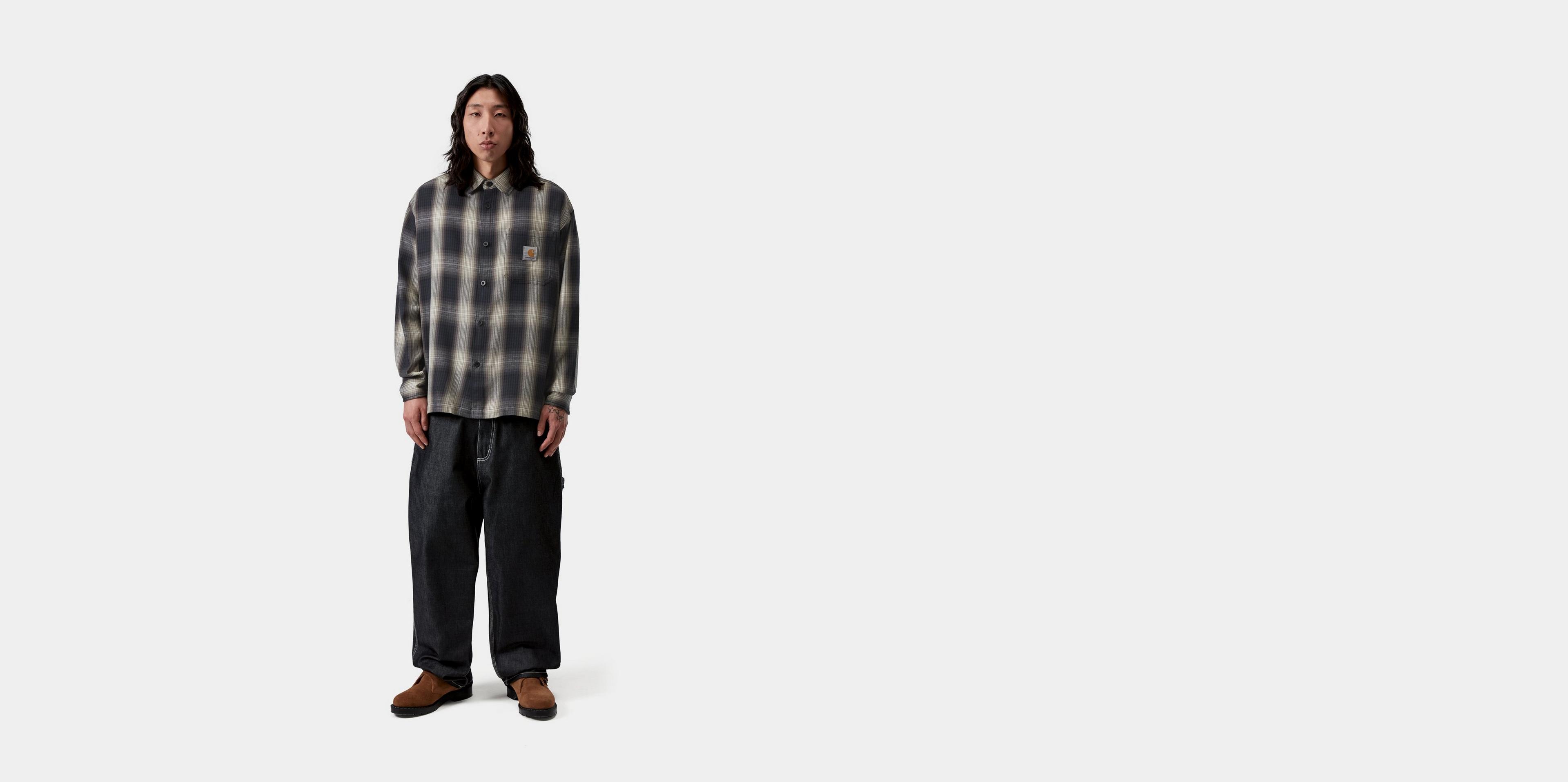 Carhartt WIP L/S Harlin Shirt, Harlin Check, Jupiter | Official