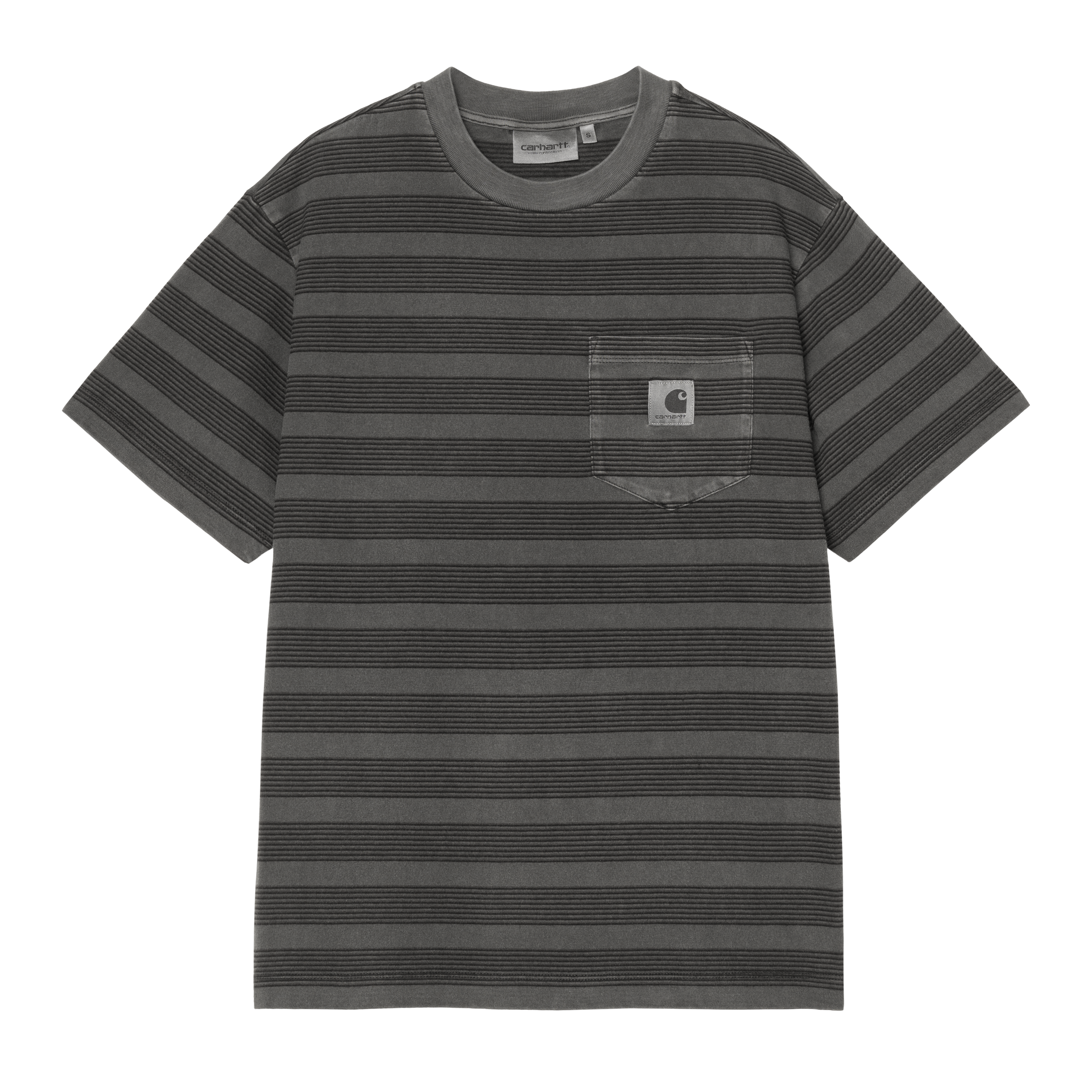Carhartt WIP Women's S/S Michigan Shirt, Kander Check, Black