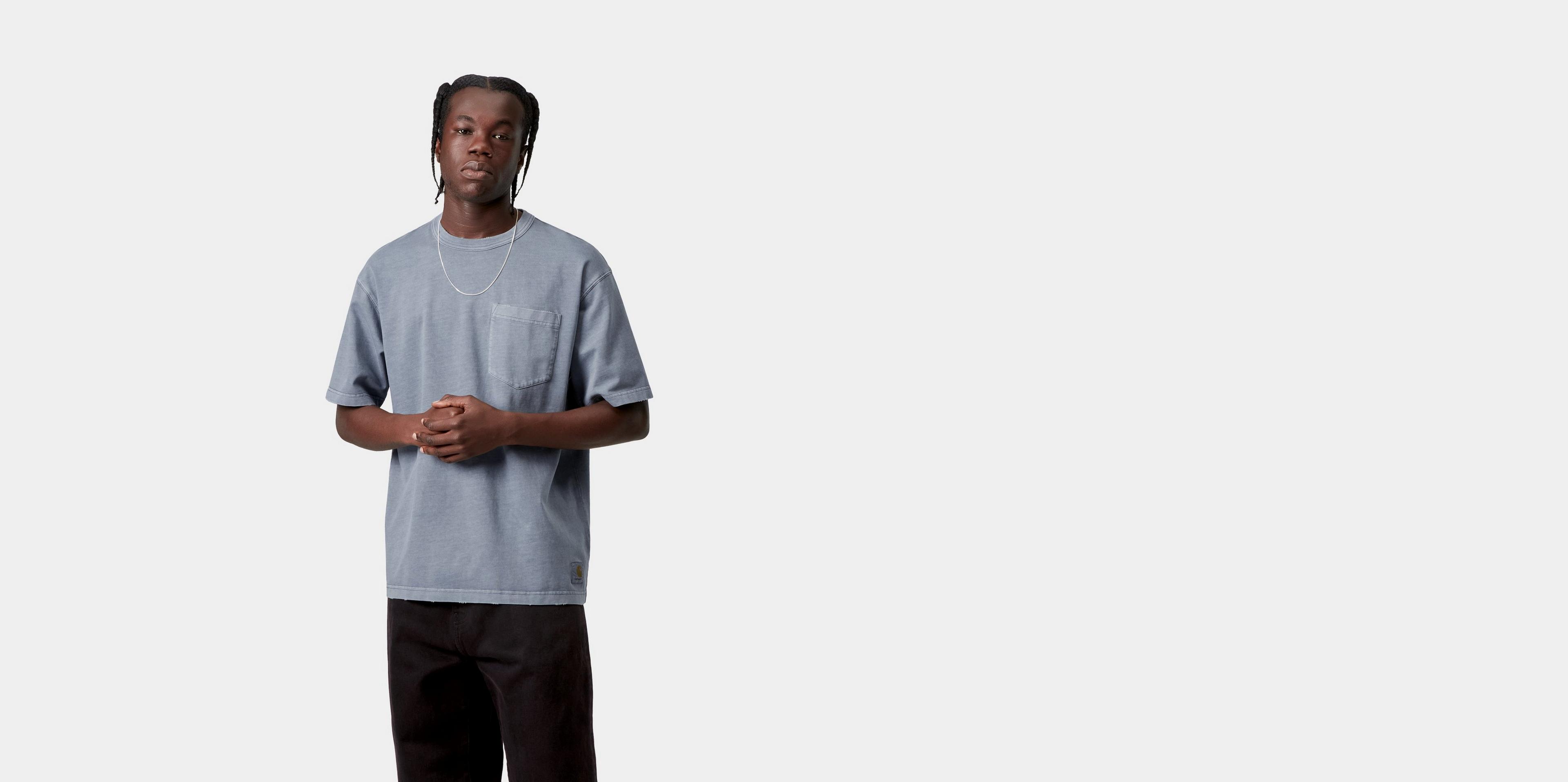 Carhartt WIP S/S Torion Pocket T-Shirt, Office Blue | Official