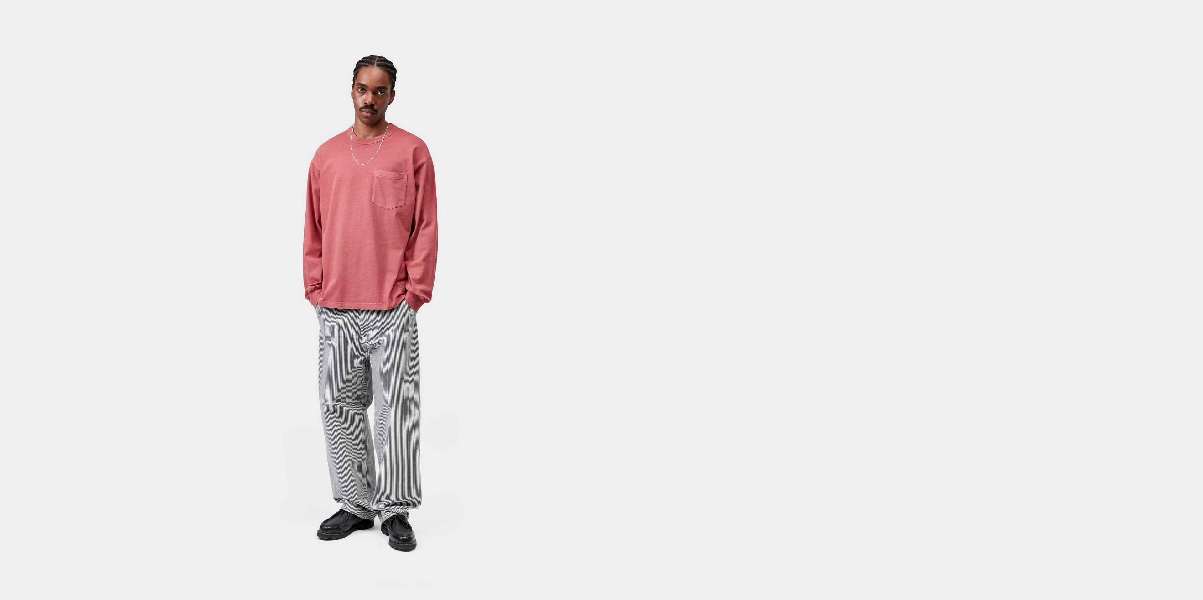 Carhartt WIP L/S Torion Pocket T-Shirt, Marsala | Official Online