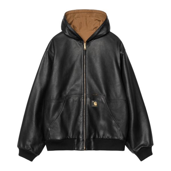 OG Active Jacket 50th Anniversary Edition Leather Black / Hamilton Brown