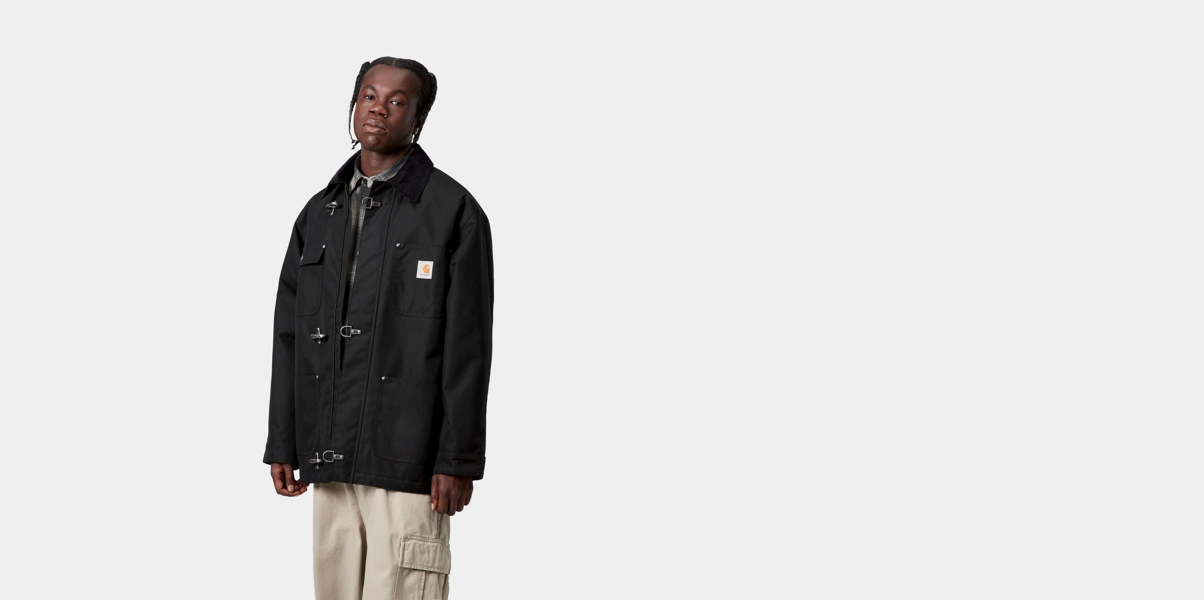 Carhartt WIP Adair Coat, Black / Black | Official Online Store