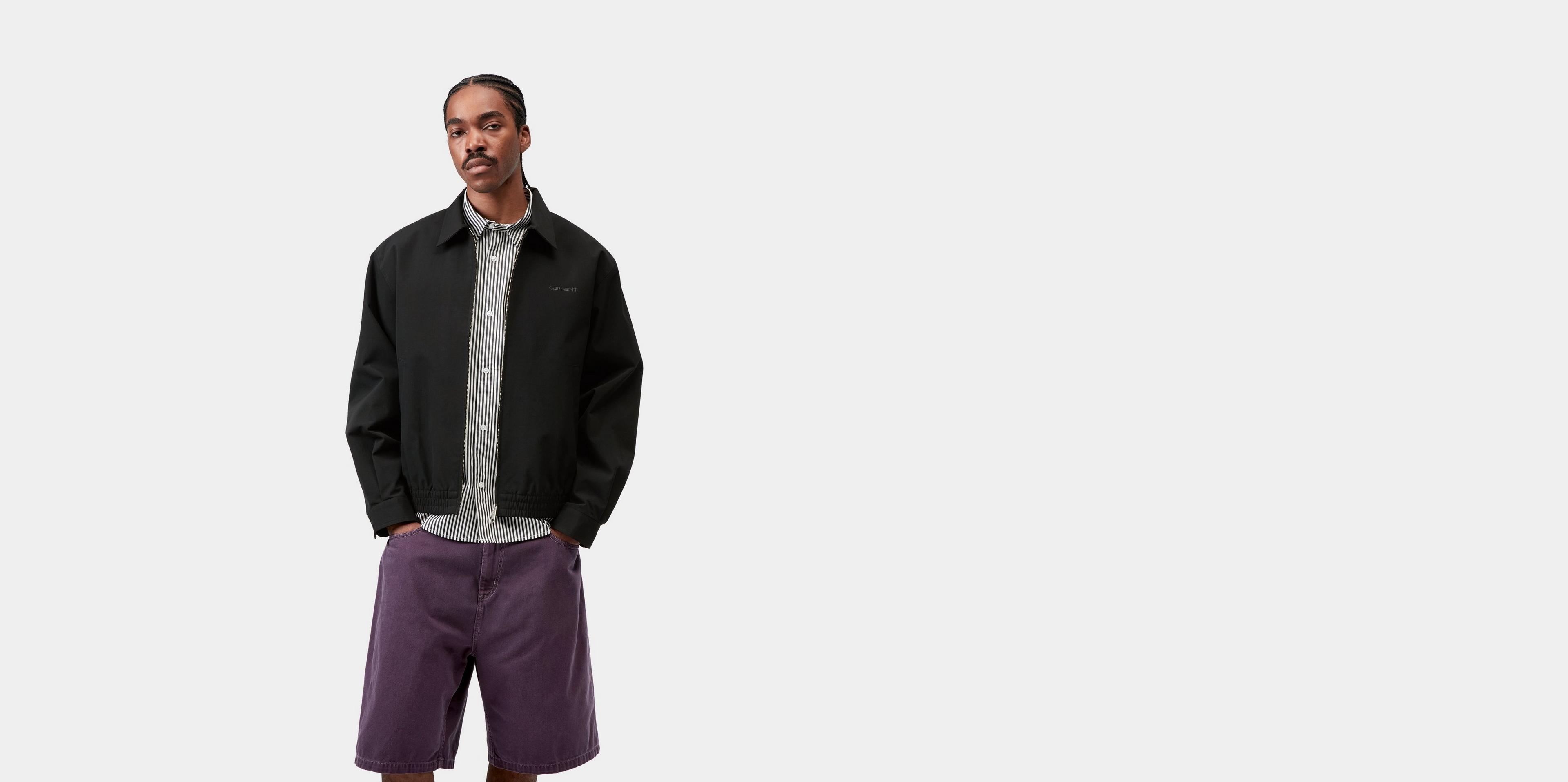 Carhartt WIP Neven Jacket, Black / Graphite | Official Online Store