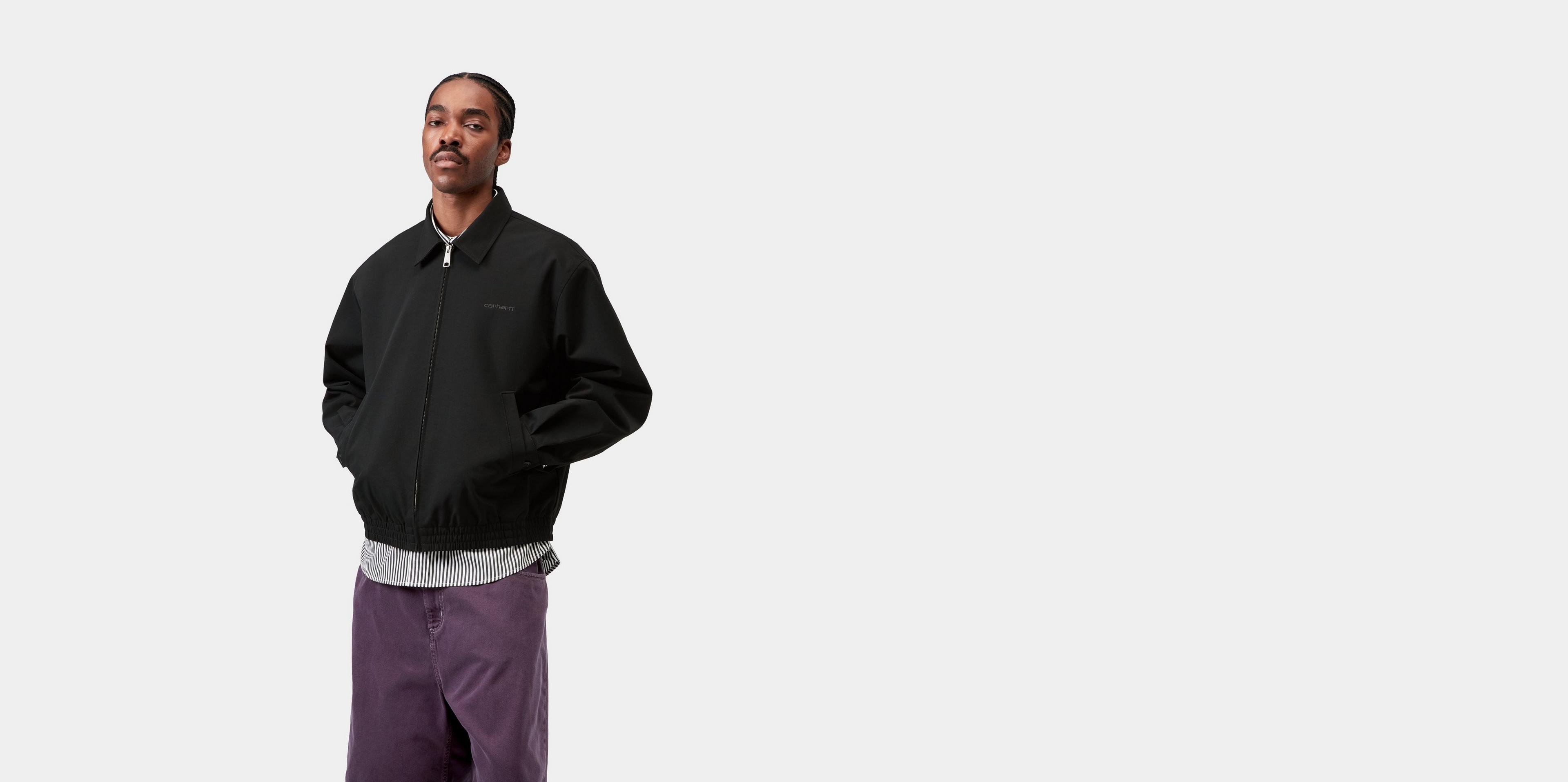 Carhartt WIP Neven Jacket, Black / Graphite | Official Online Store