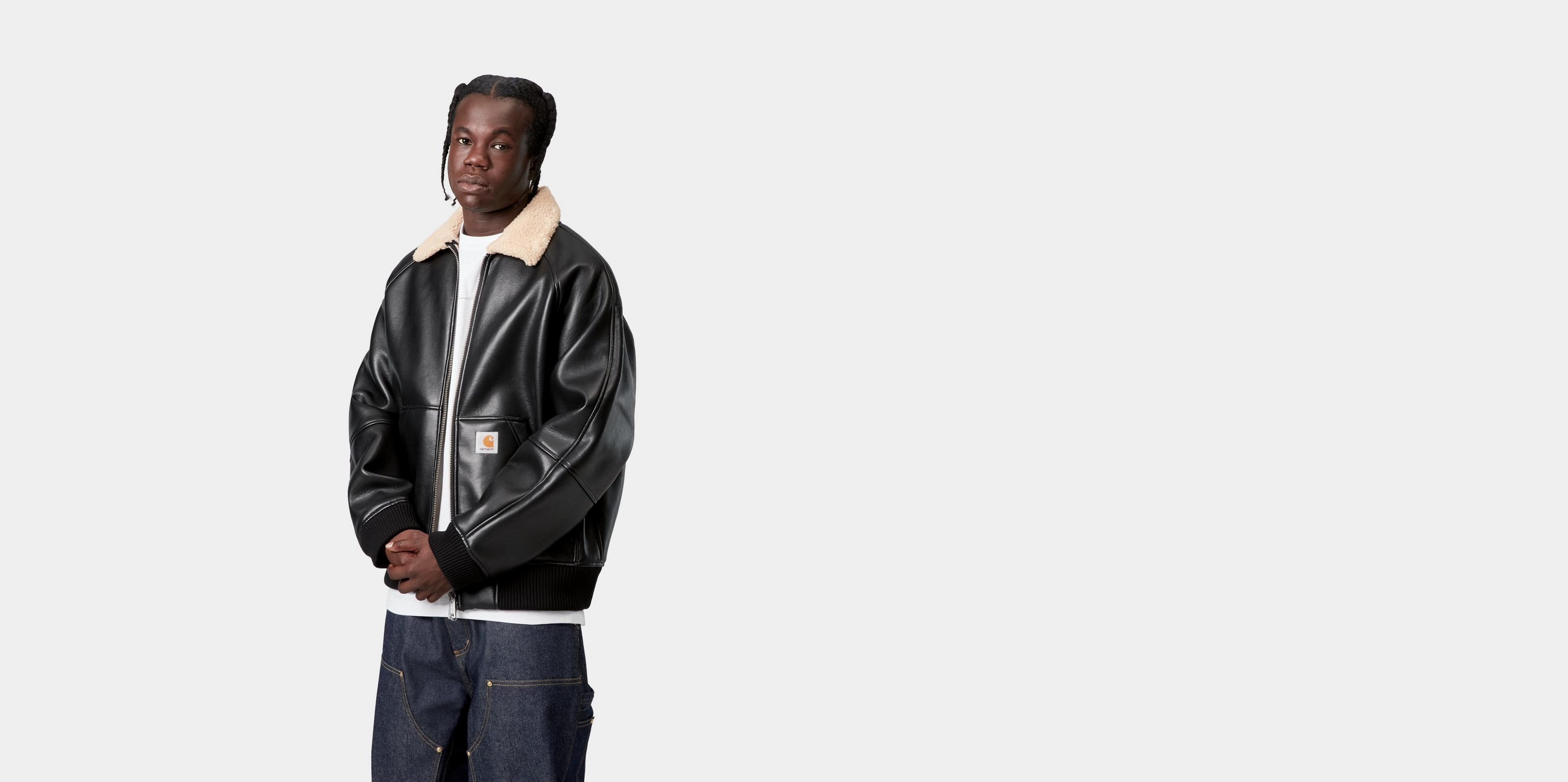 Carhartt WIP Shepton Jacket, Black / Natural | Official Online Store