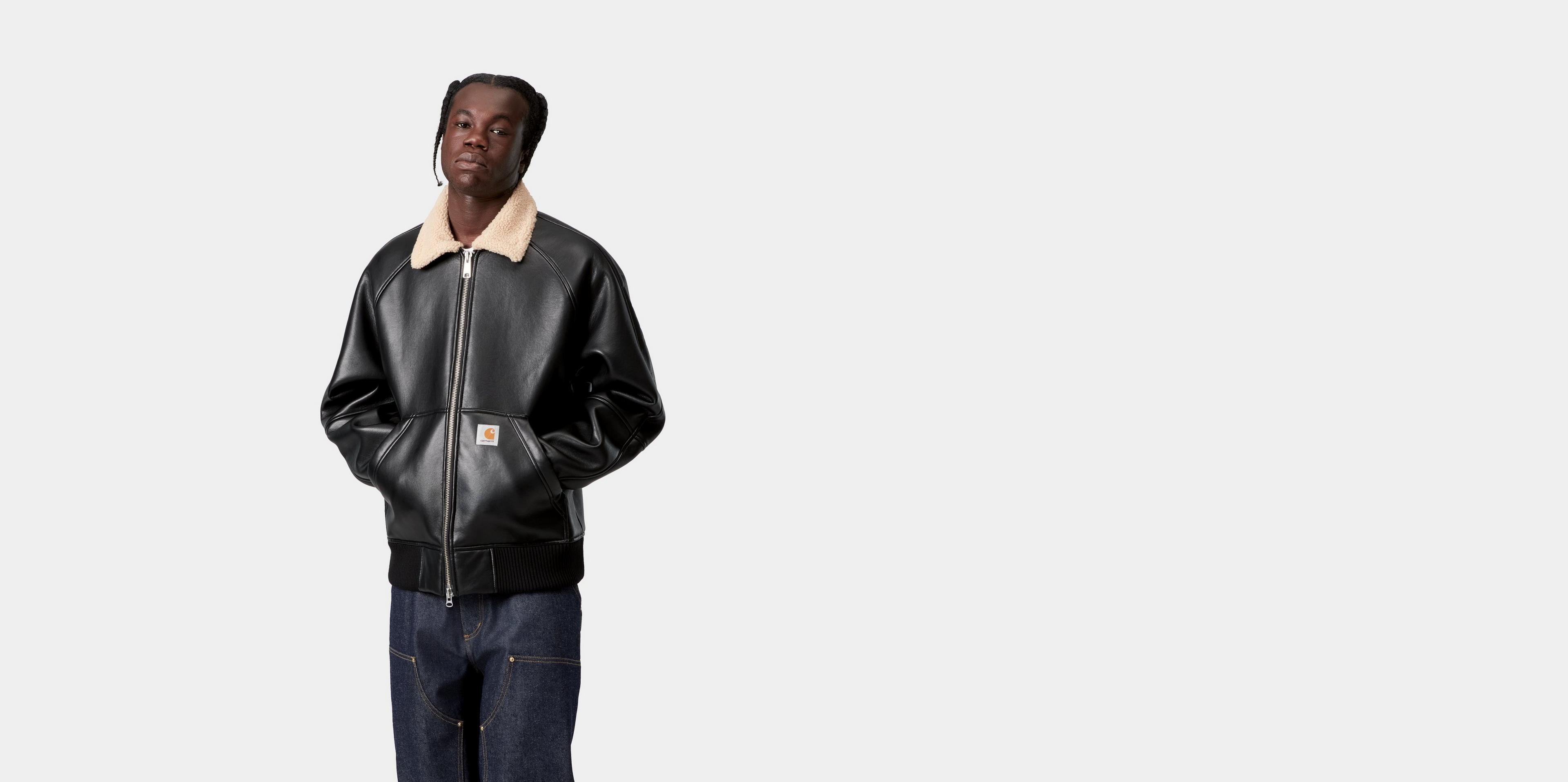 Carhartt WIP Shepton Jacket, Black / Natural | Official Online Store