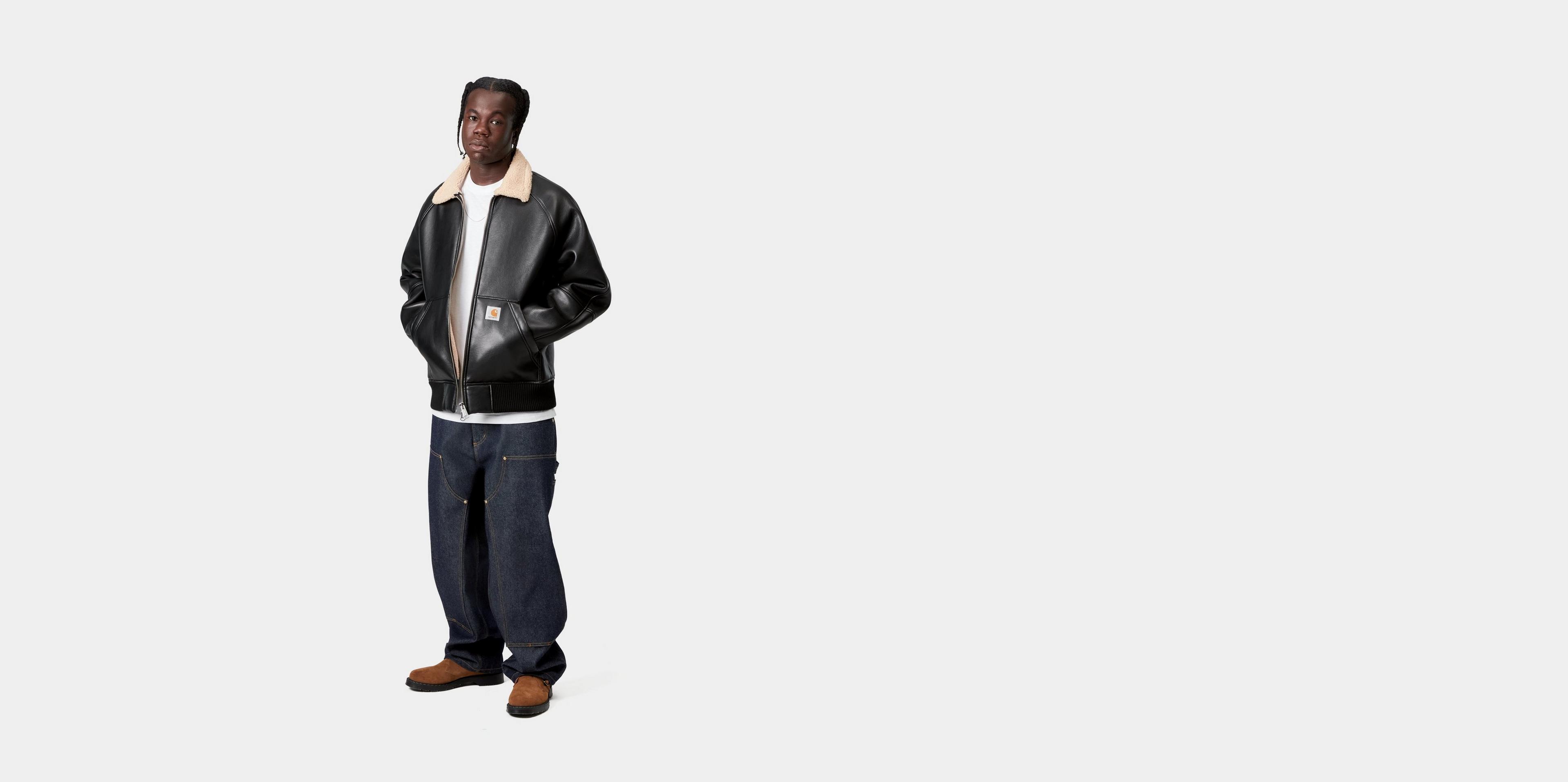Carhartt WIP Shepton Jacket, Black / Natural | Loja online oficial