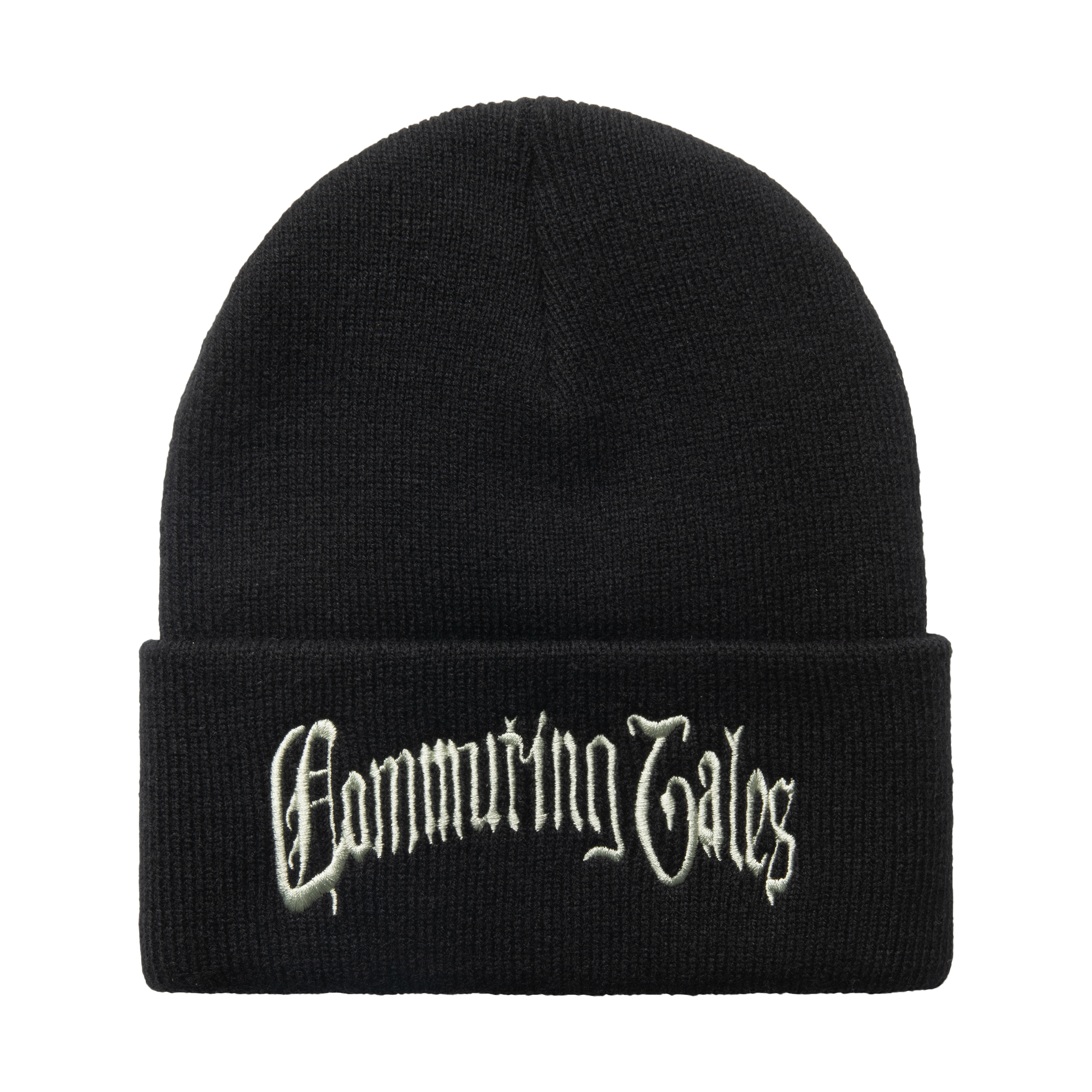 帽子 Backtail Knit Beanie black/ROSARYMOON Bucktail black/ROSARYMOON Beanie Knit Backtail 帽子 Knit STORE WEB