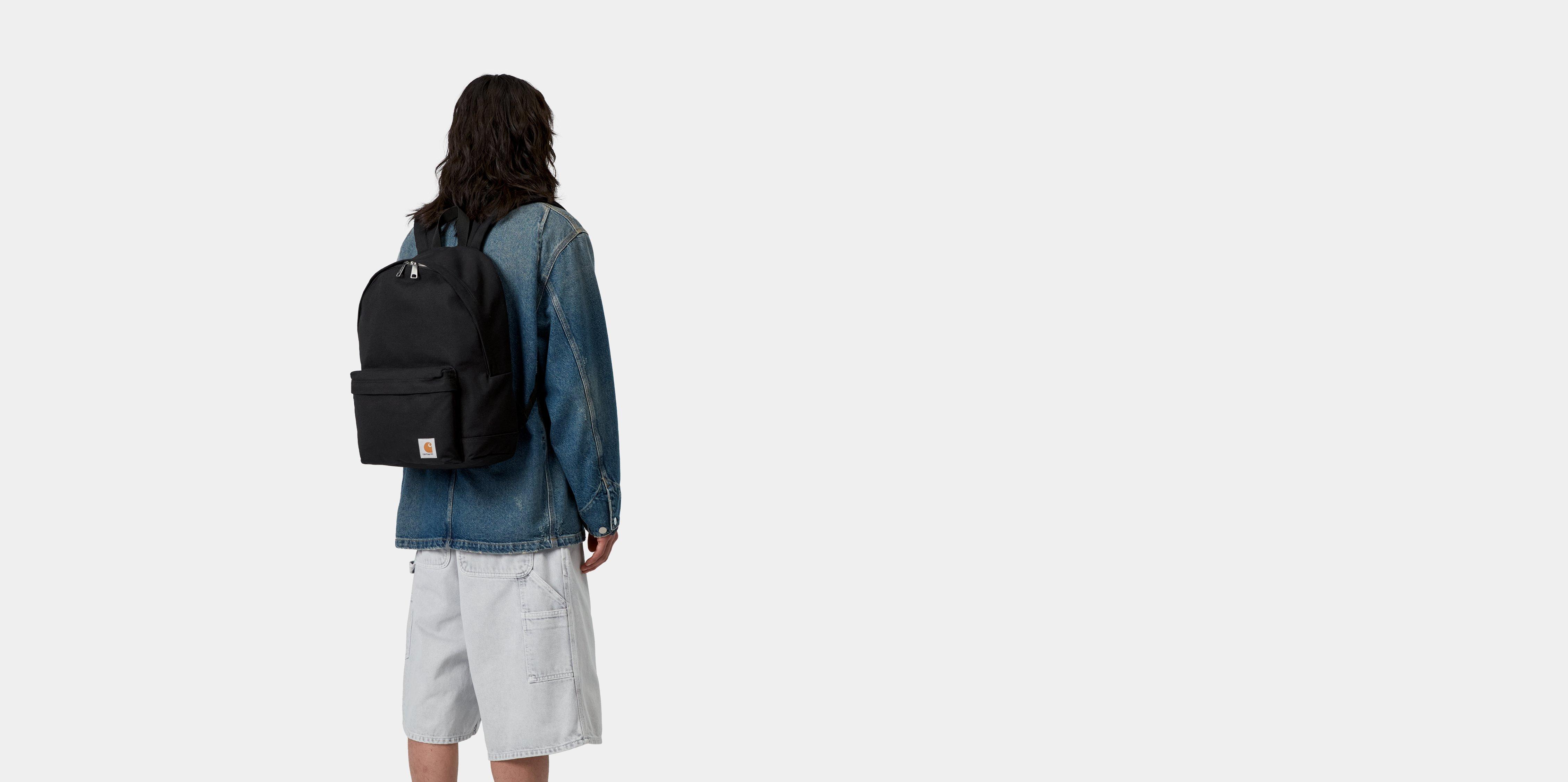 Carhartt WIP Canvas Backpack Black