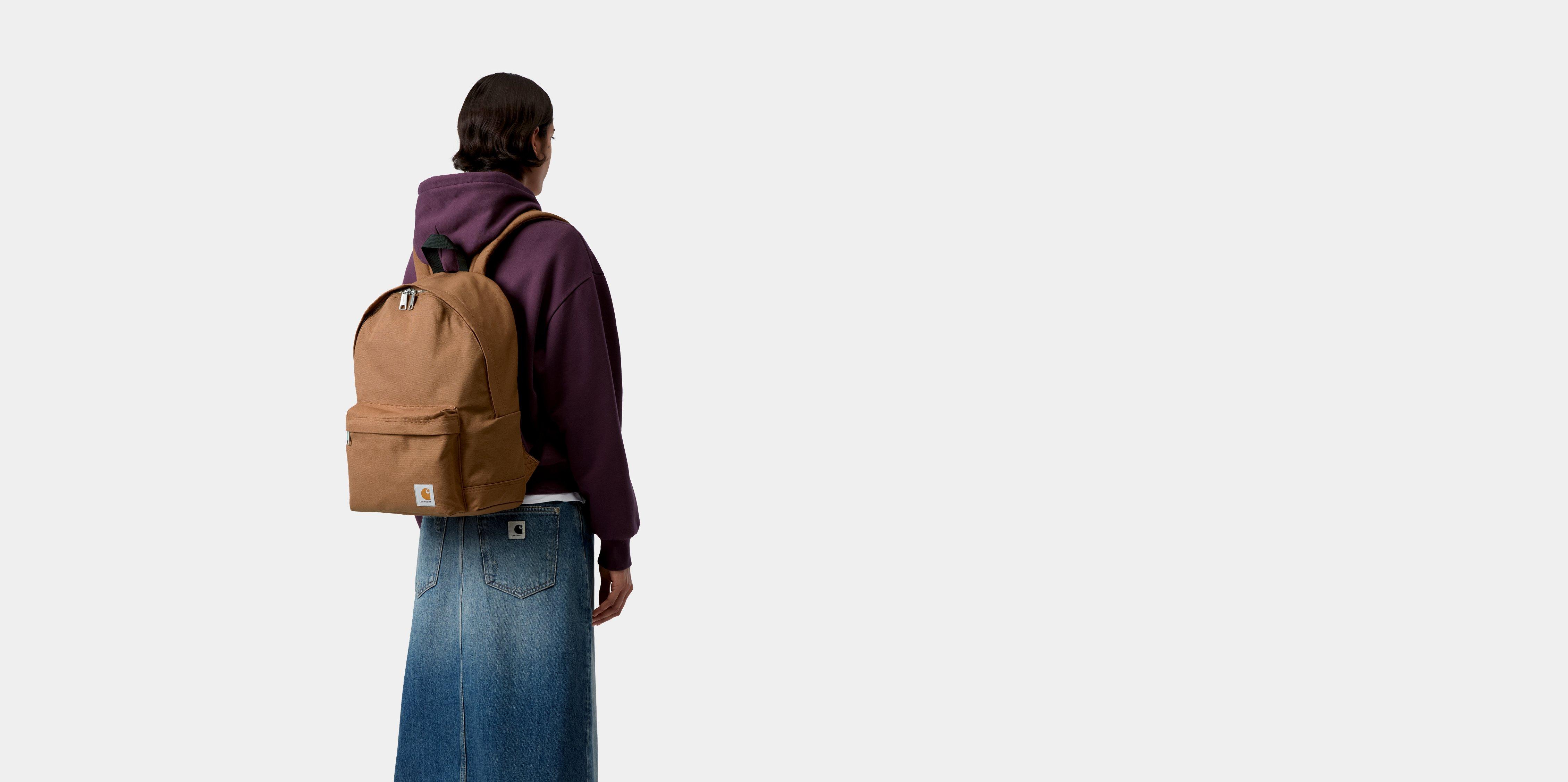 Carhartt WIP Canvas Backpack Hamilton Brown