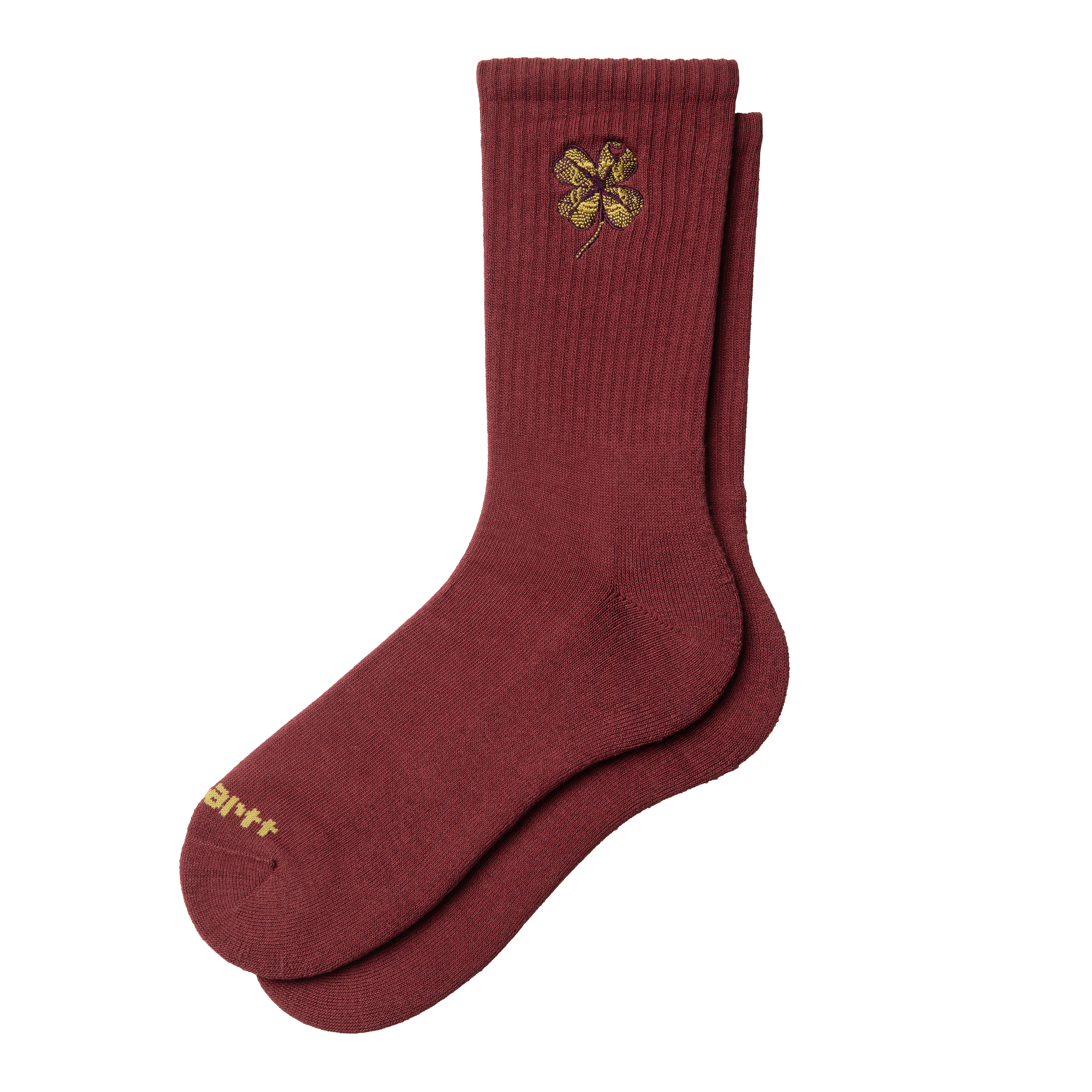 Carhartt WIP Clover Socks Marsala | red