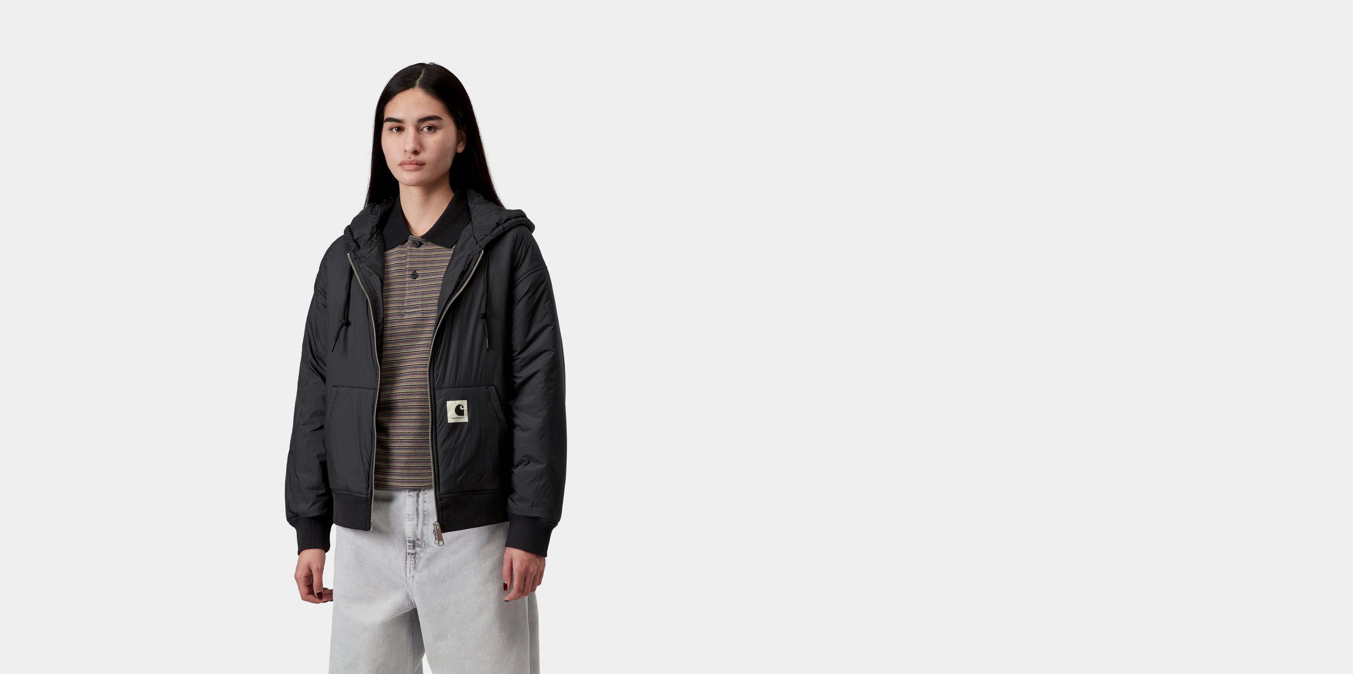 Carhartt WIP W' Hooded Gadd Jacket Black | L | Women