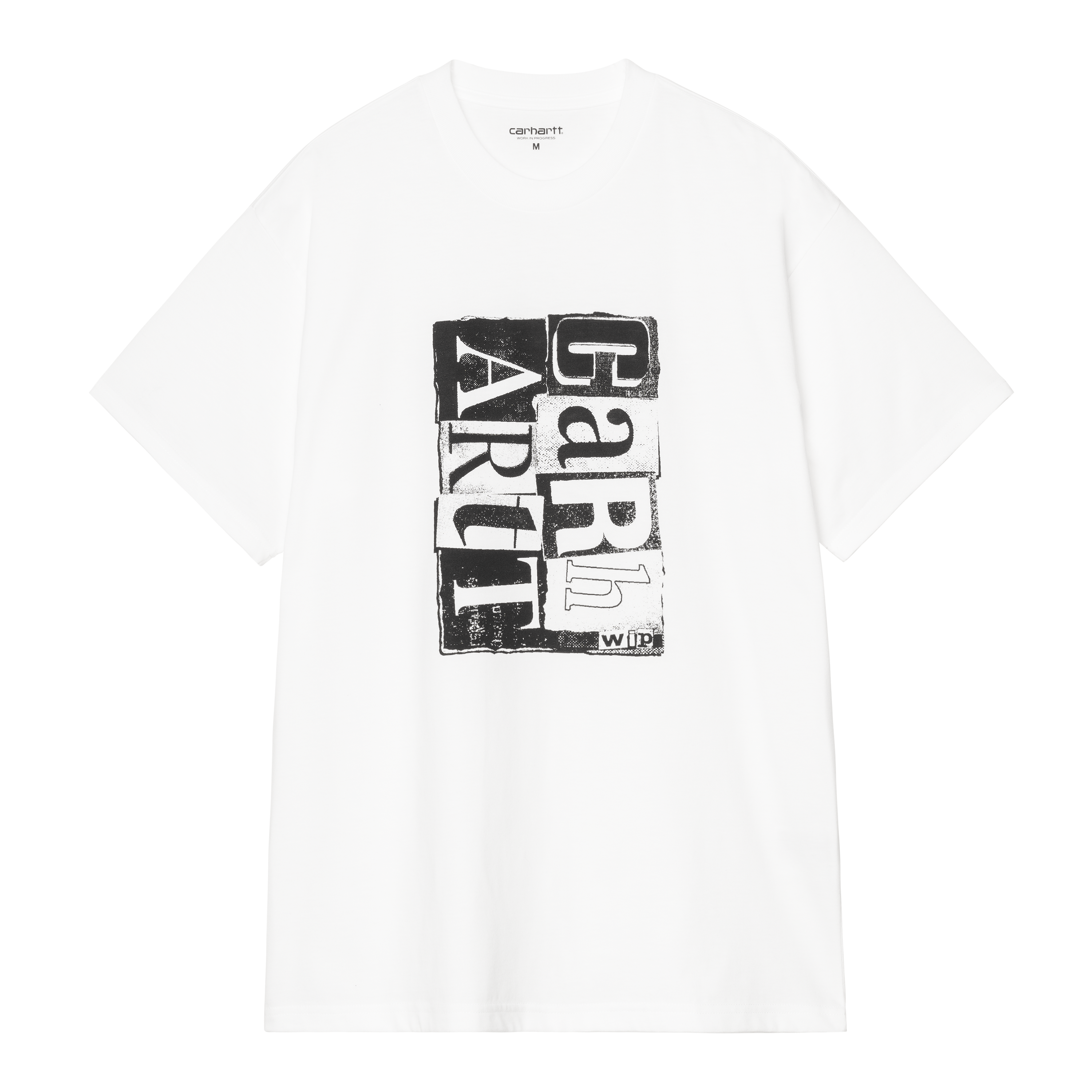 S/S Moving Letterpress T-Shirt