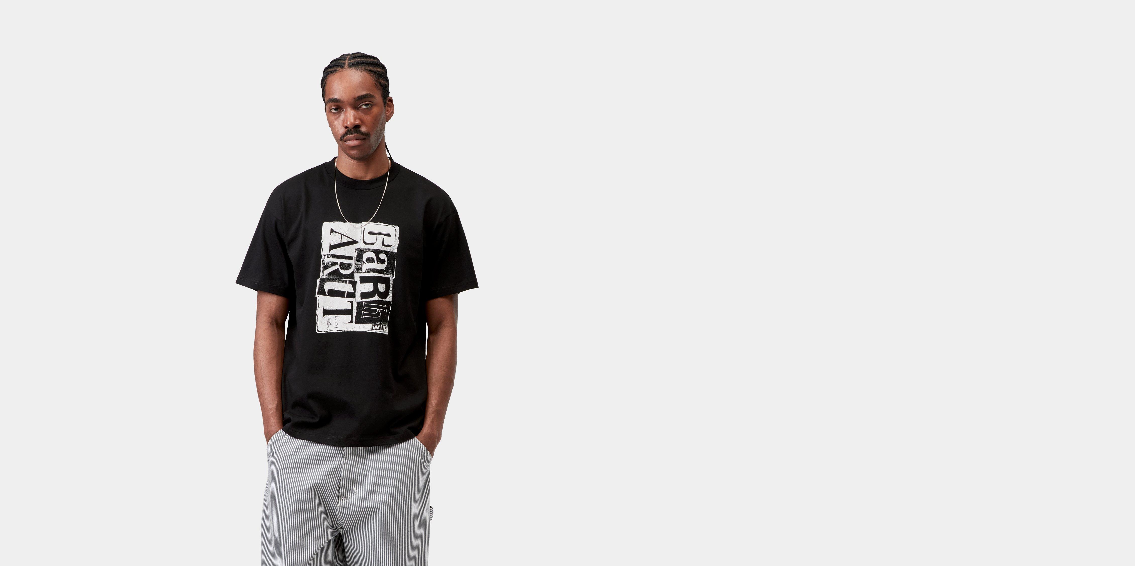 Carhartt WIP S/S Moving Letterpress T-Shirt Black | S | Men