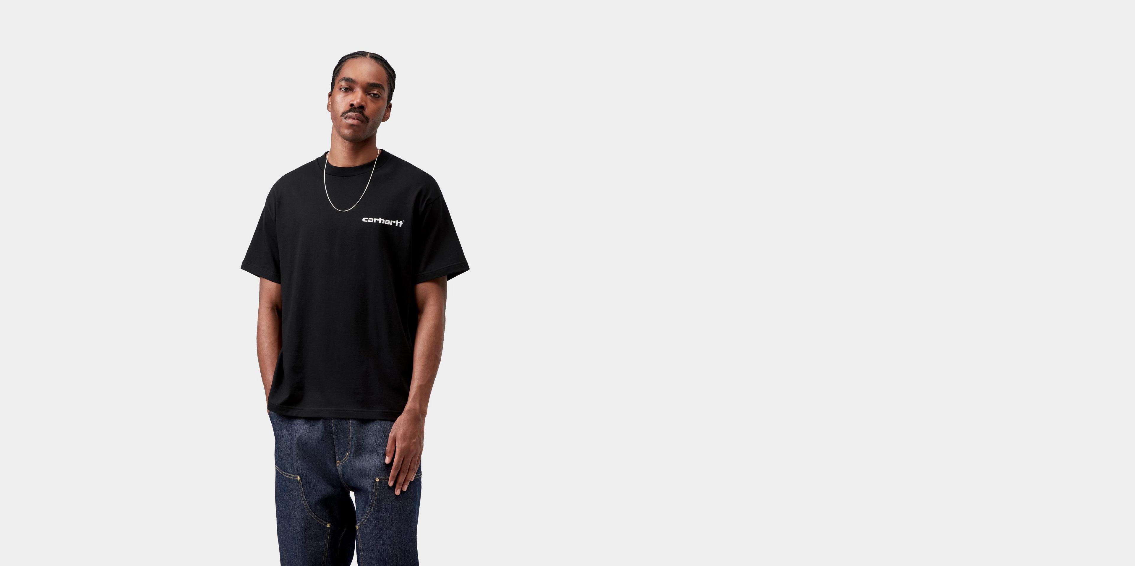 Carhartt WIP S/S Archive Script T-Shirt, Black | Officiële online Shop
