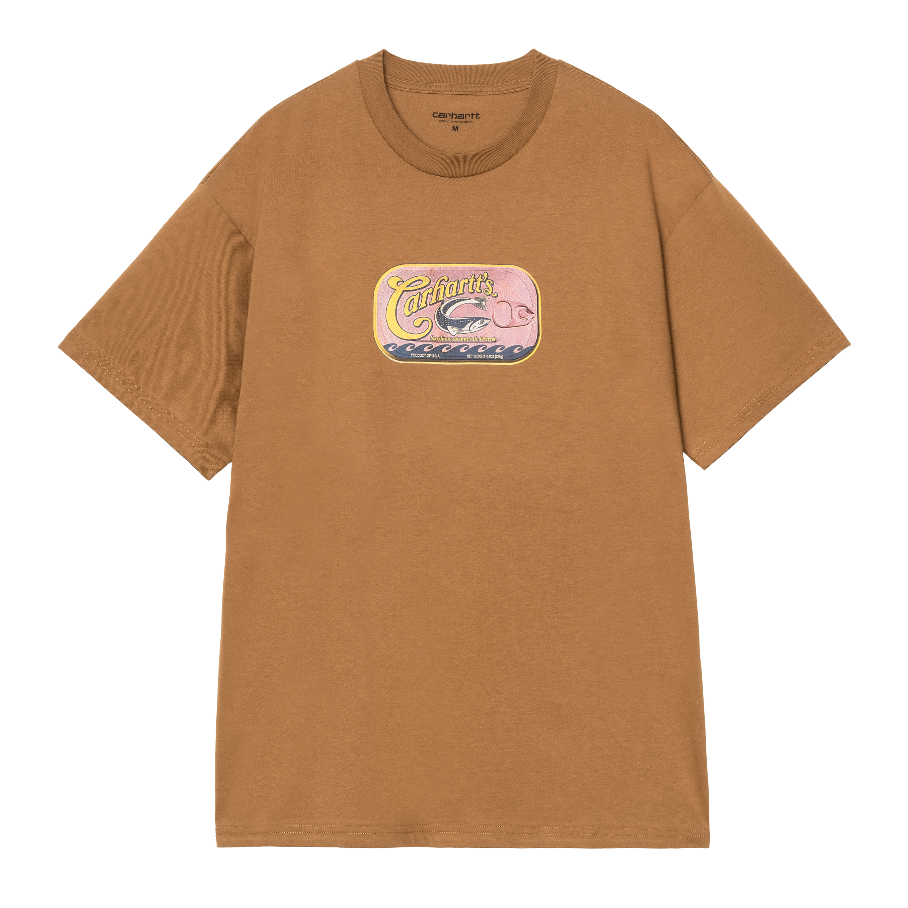 Carhartt WIP S/S Sardinas T-Shirt, Hamilton Brown | Official