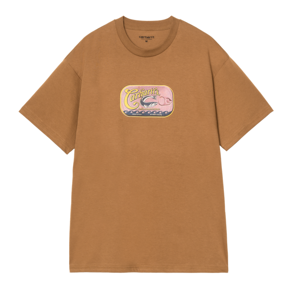 S/S Sardinas T-Shirt Hamilton Brown
