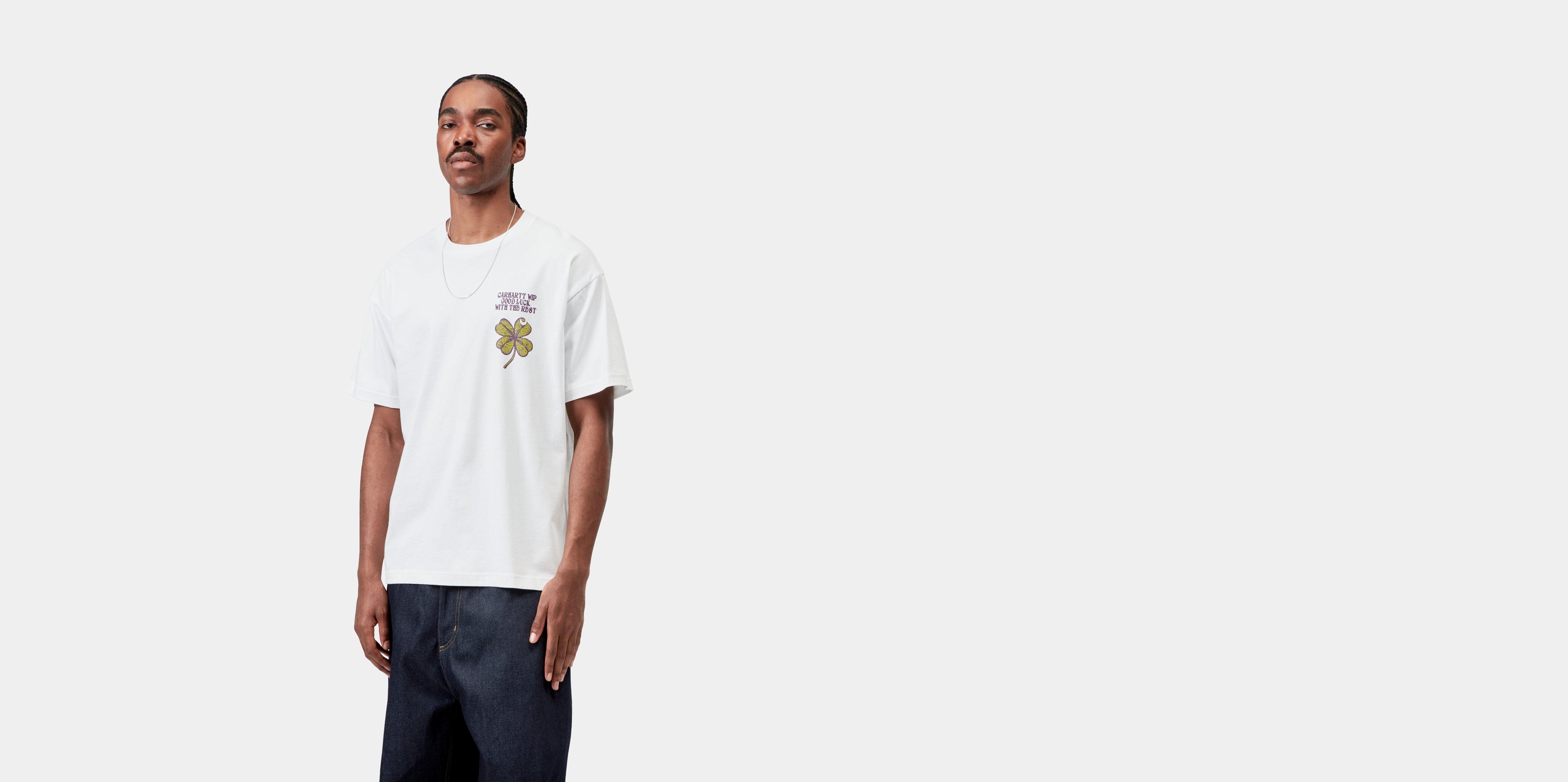 Carhartt WIP S/S Clover T-Shirt White | XS | Men