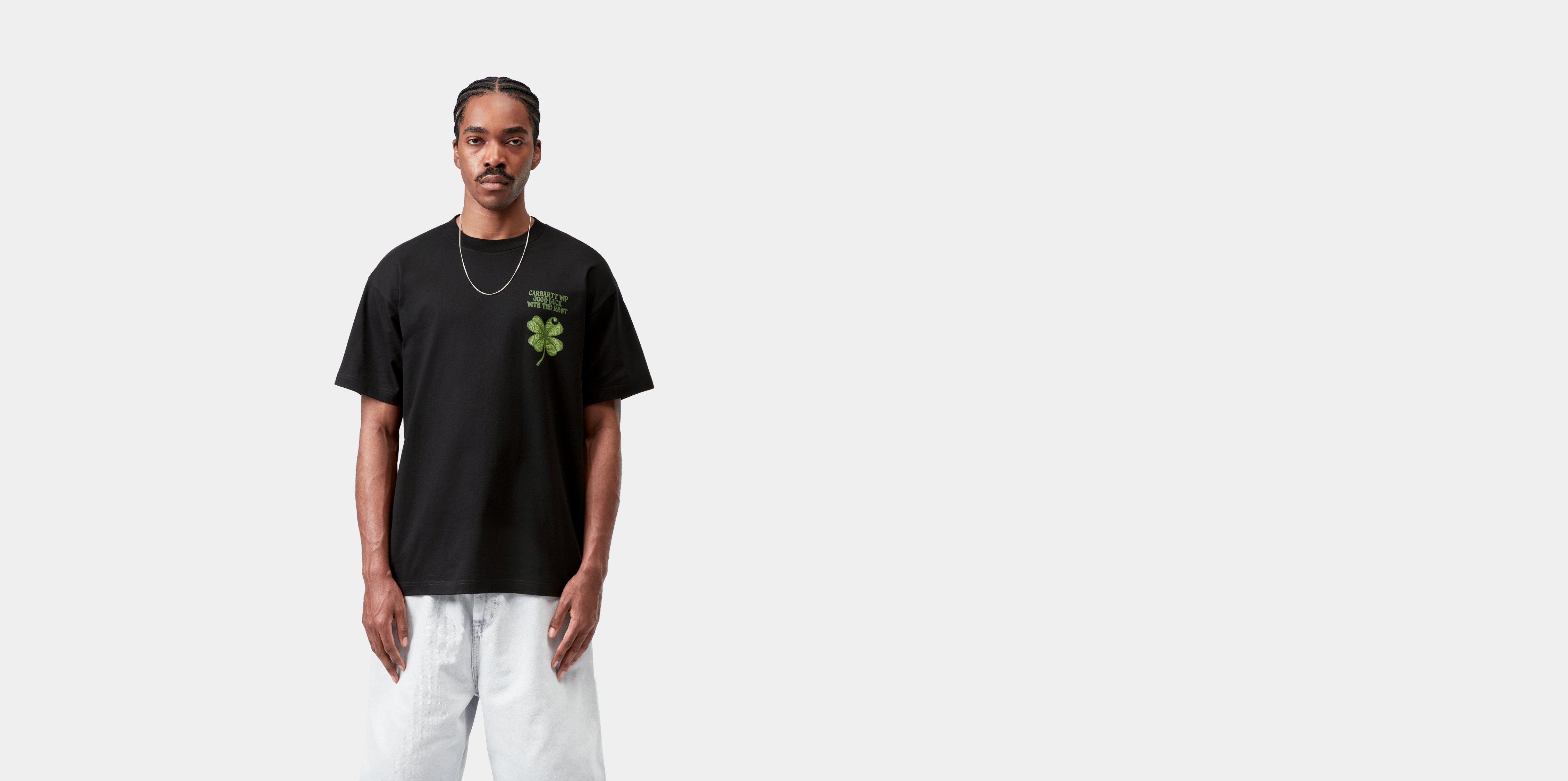 Carhartt WIP S/S Clover T-Shirt Black | S | Men