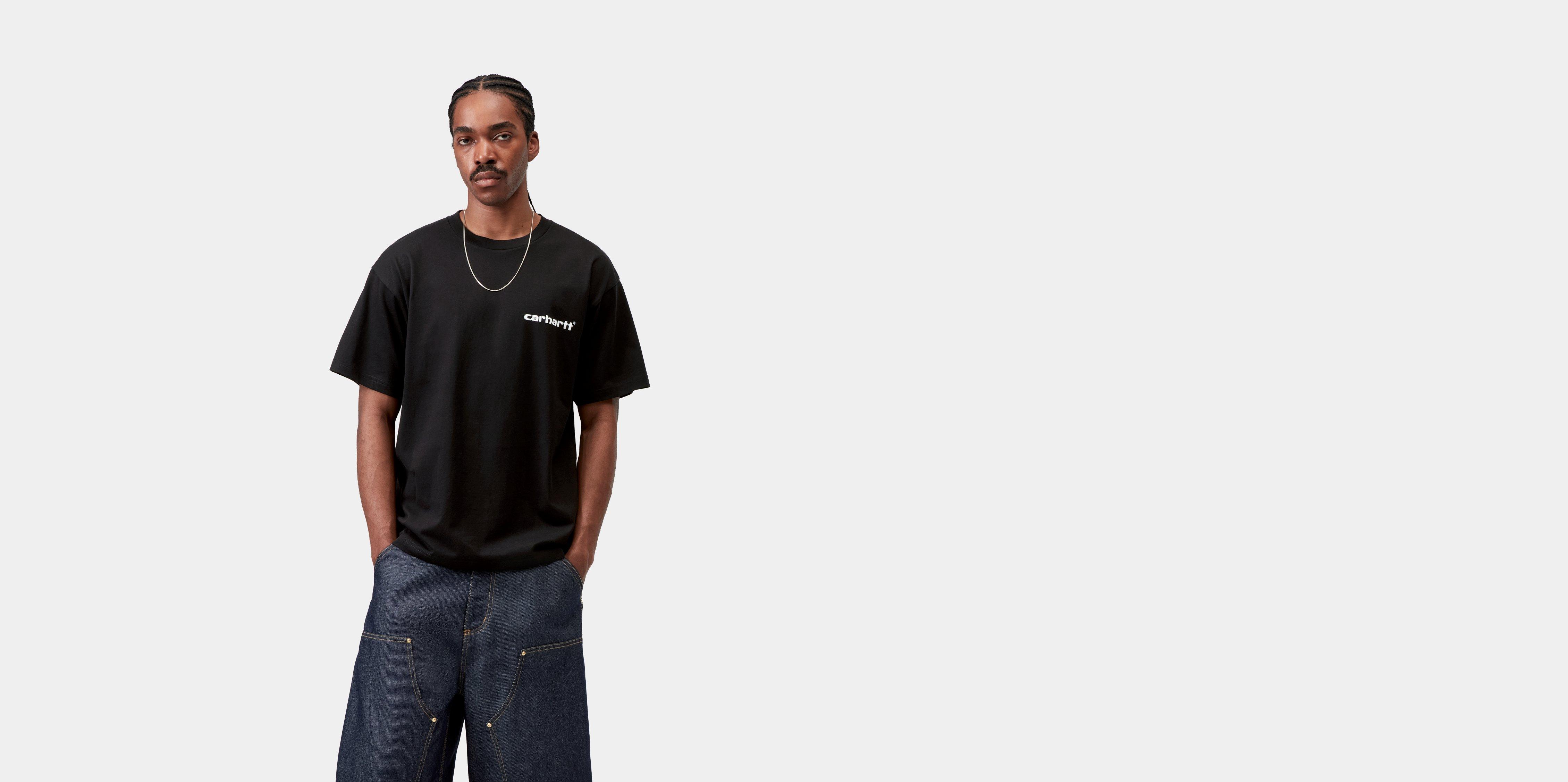 Carhartt WIP S/S Caps T-Shirt Black | S | Men