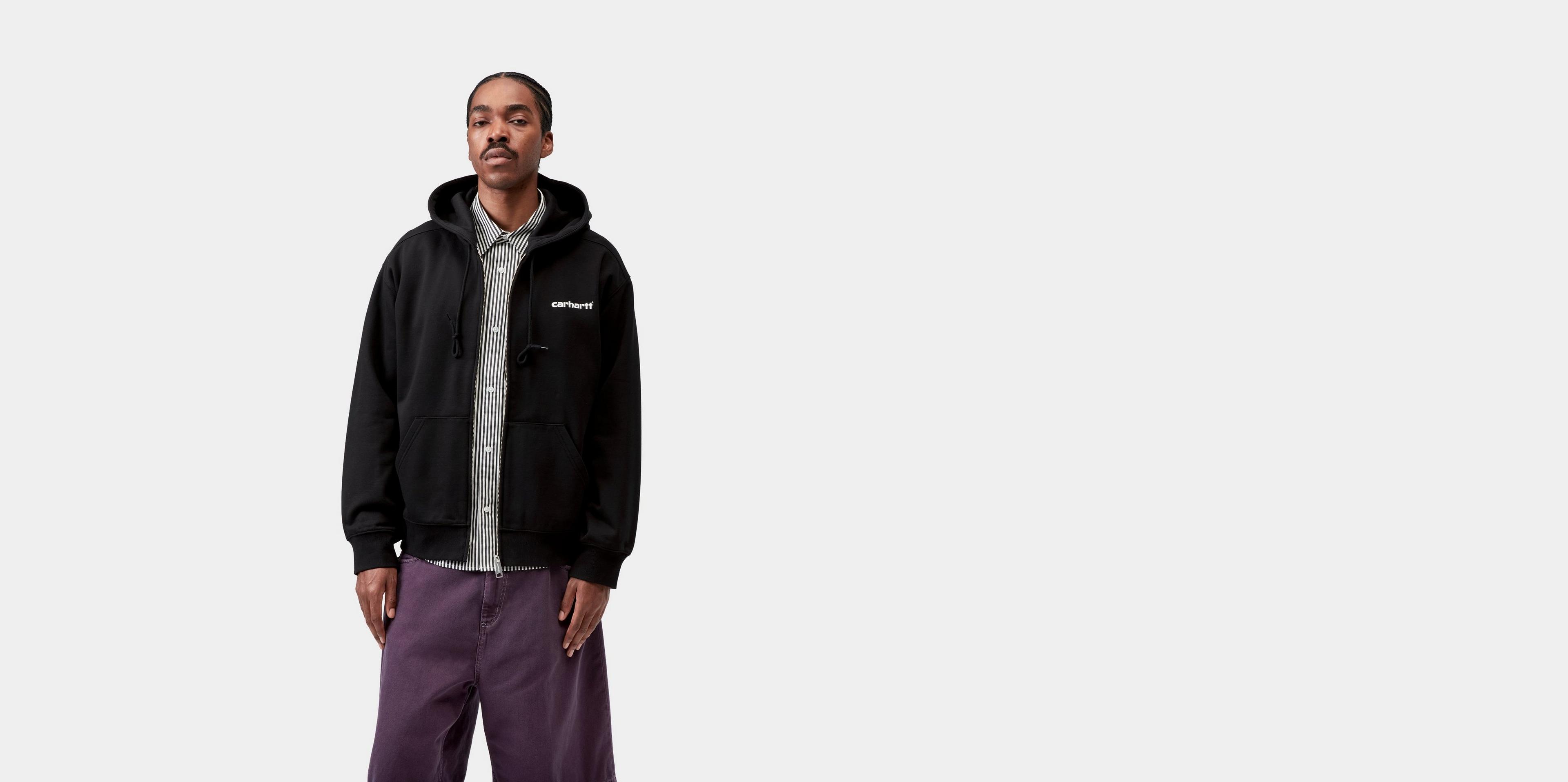 ジャケット・アウター Carhartt archive jacket Carhartt WIP Hooded Archive Lines Jacket, Black | Official Online