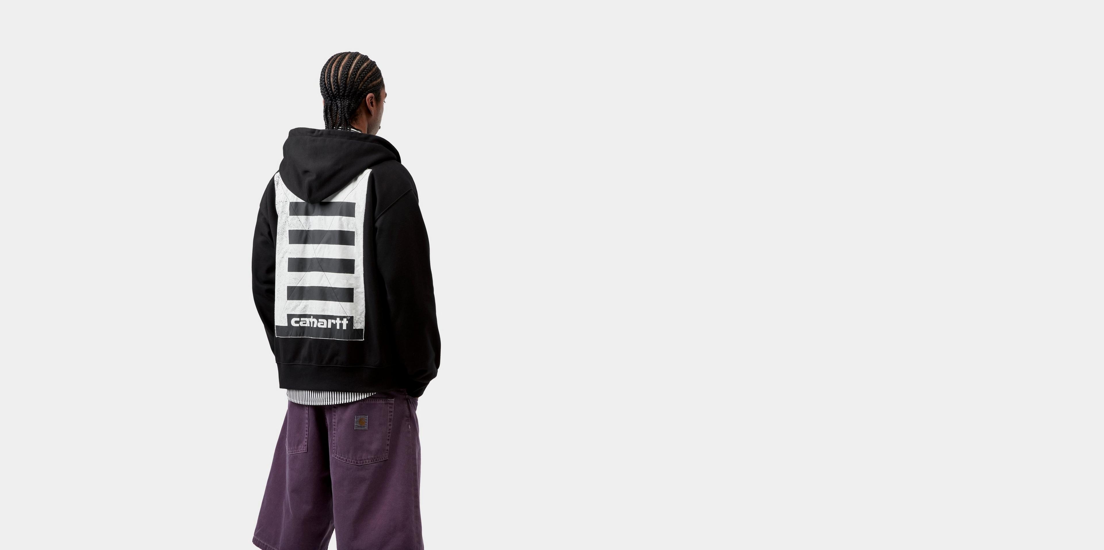 Carhartt WIP Hooded Archive Lines Jacket, Black | Official Online