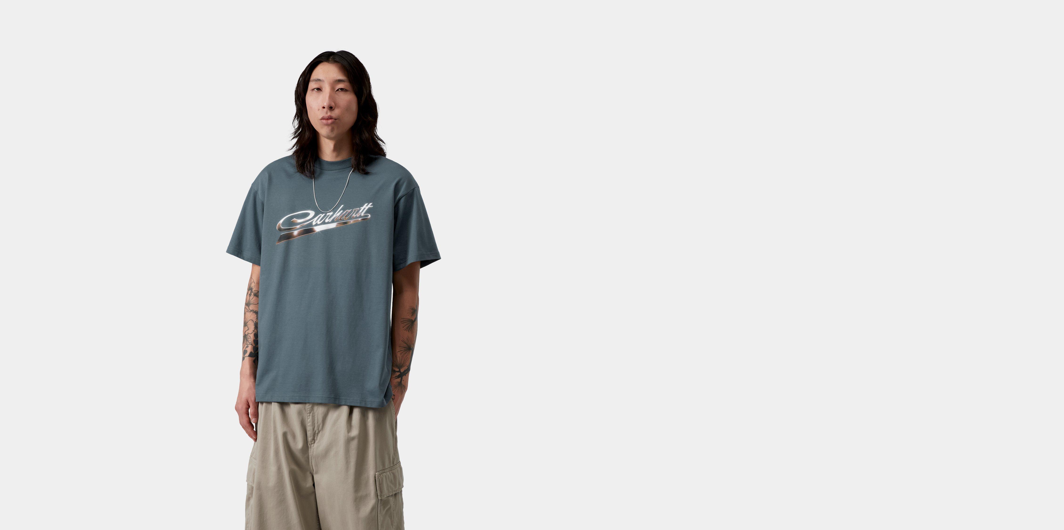 Carhartt WIP S/S Vroooom T-Shirt Office Blue | L | Men