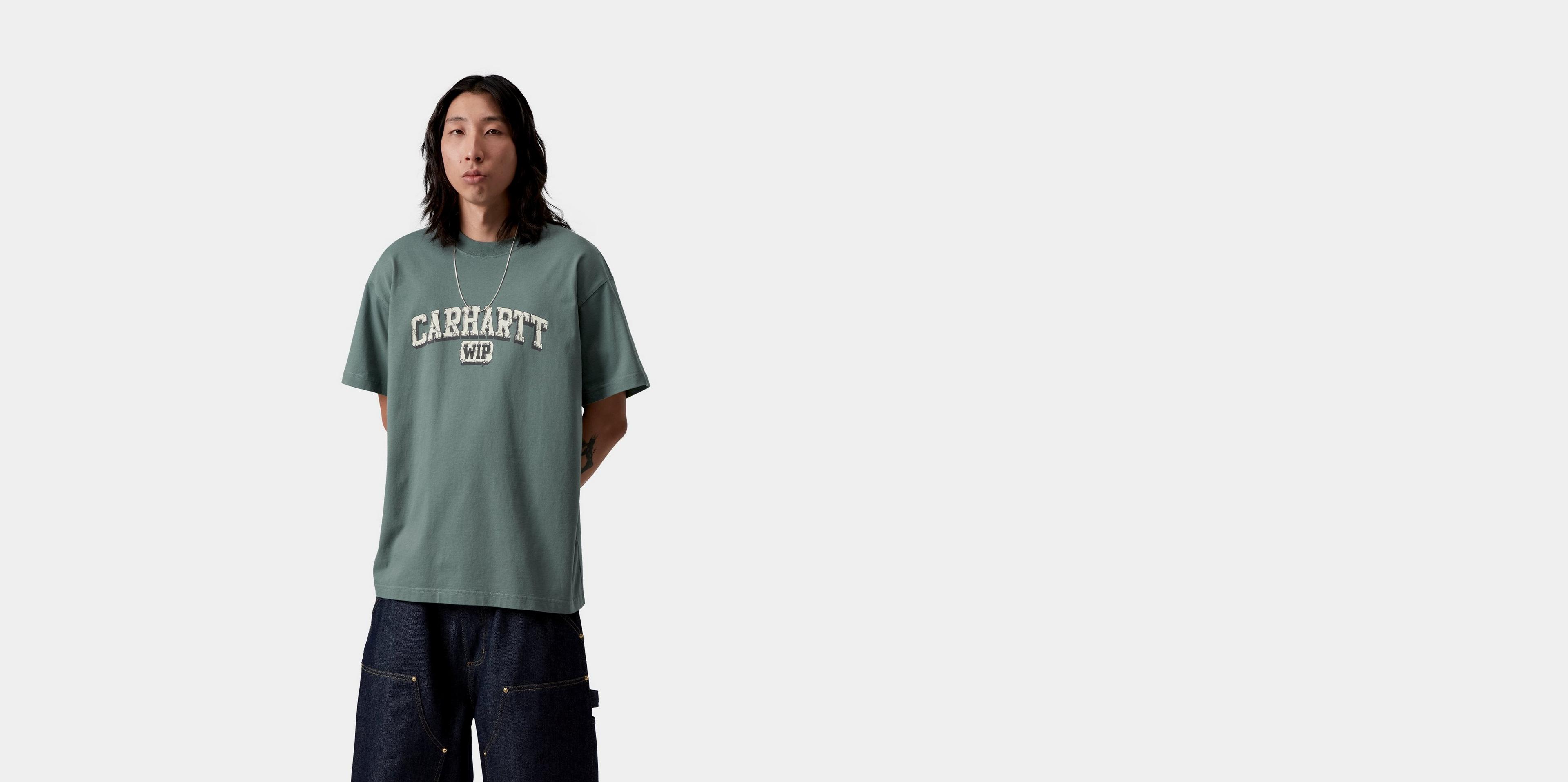 Carhartt WIP S/S Heavy Duty T-Shirt, Velvet Green | Official