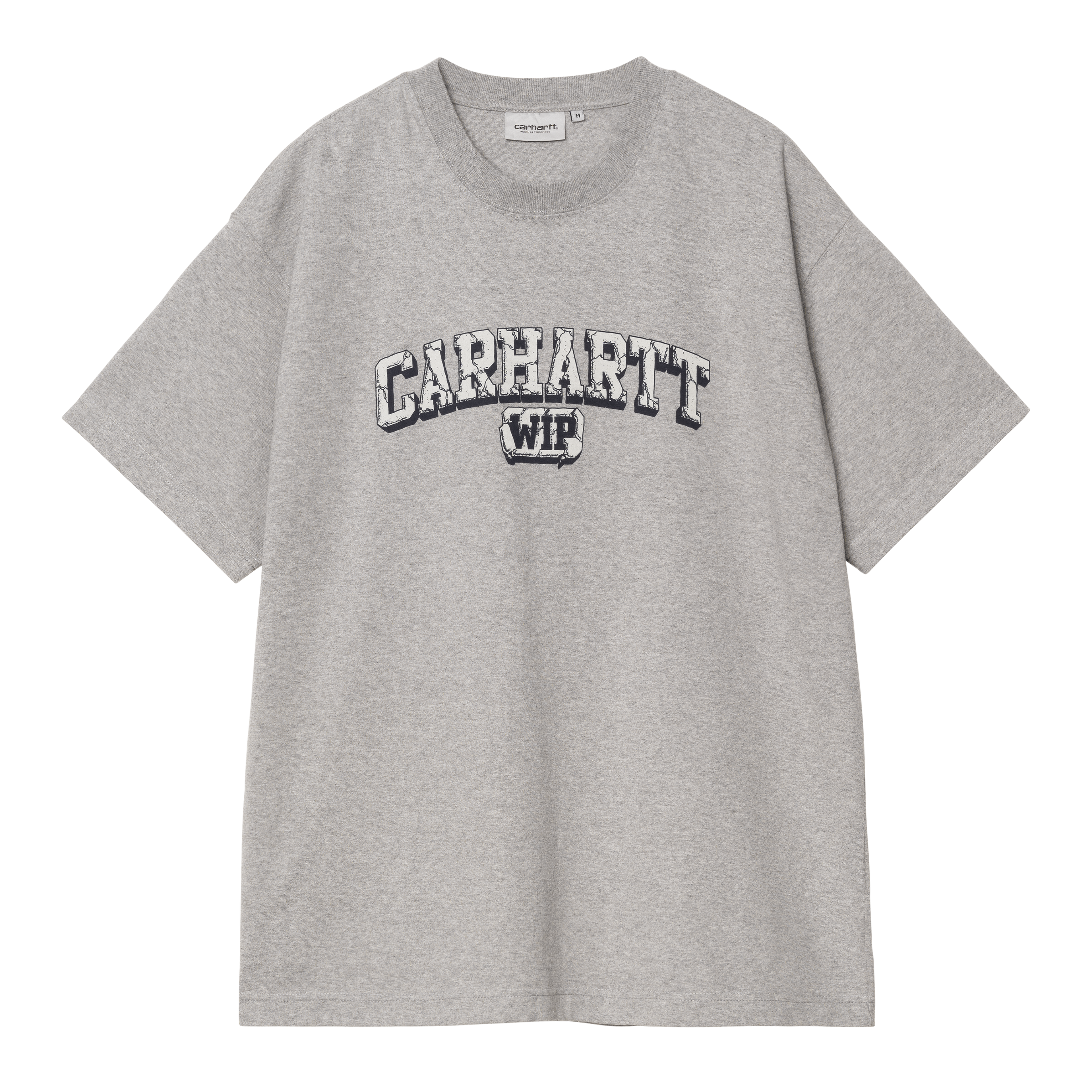 Carhartt WIP S/S Heavy Duty T-Shirt, Grey Heather | Official