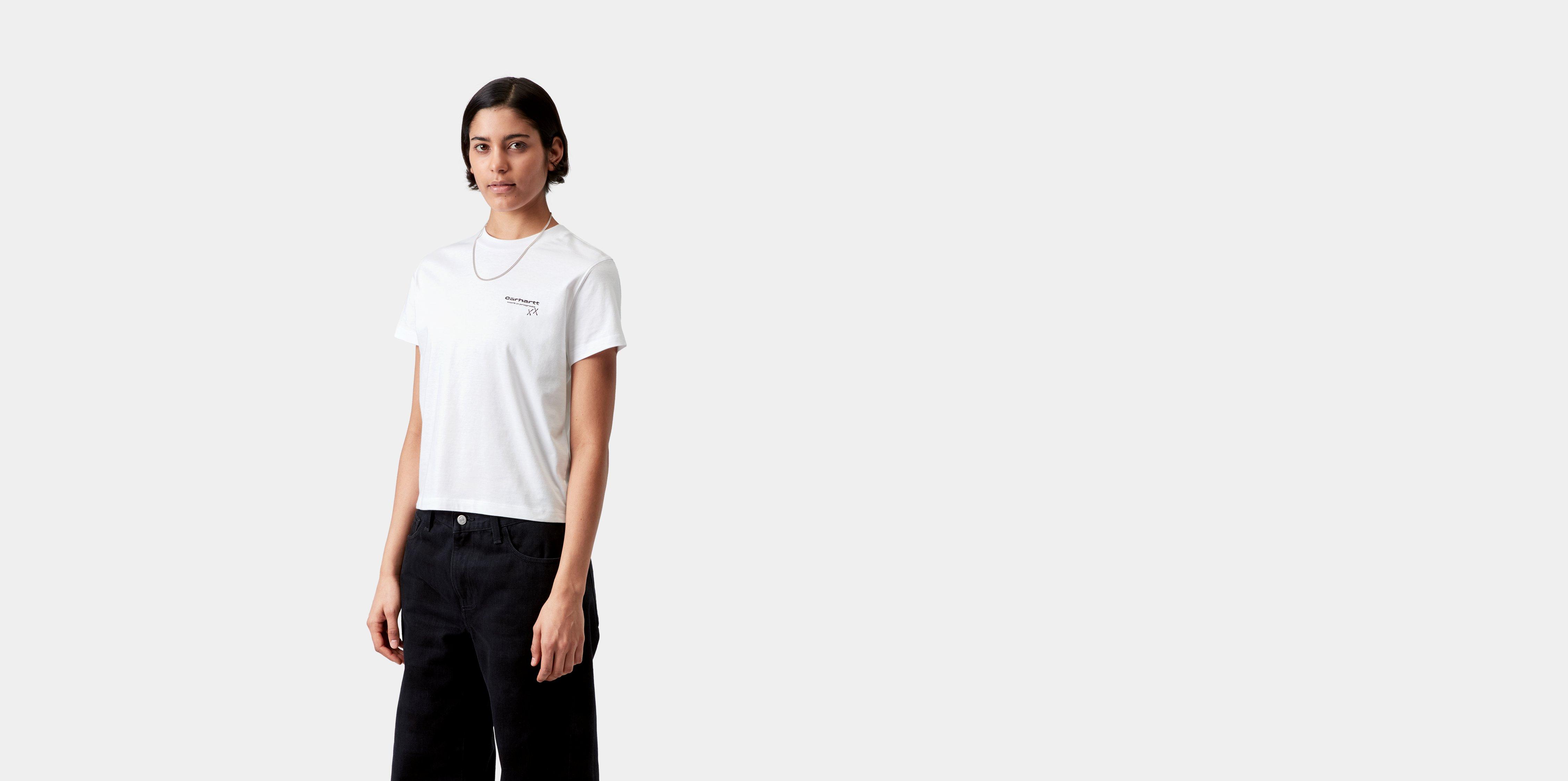 Carhartt WIP W' S/S Garble T-Shirt White | S | Women