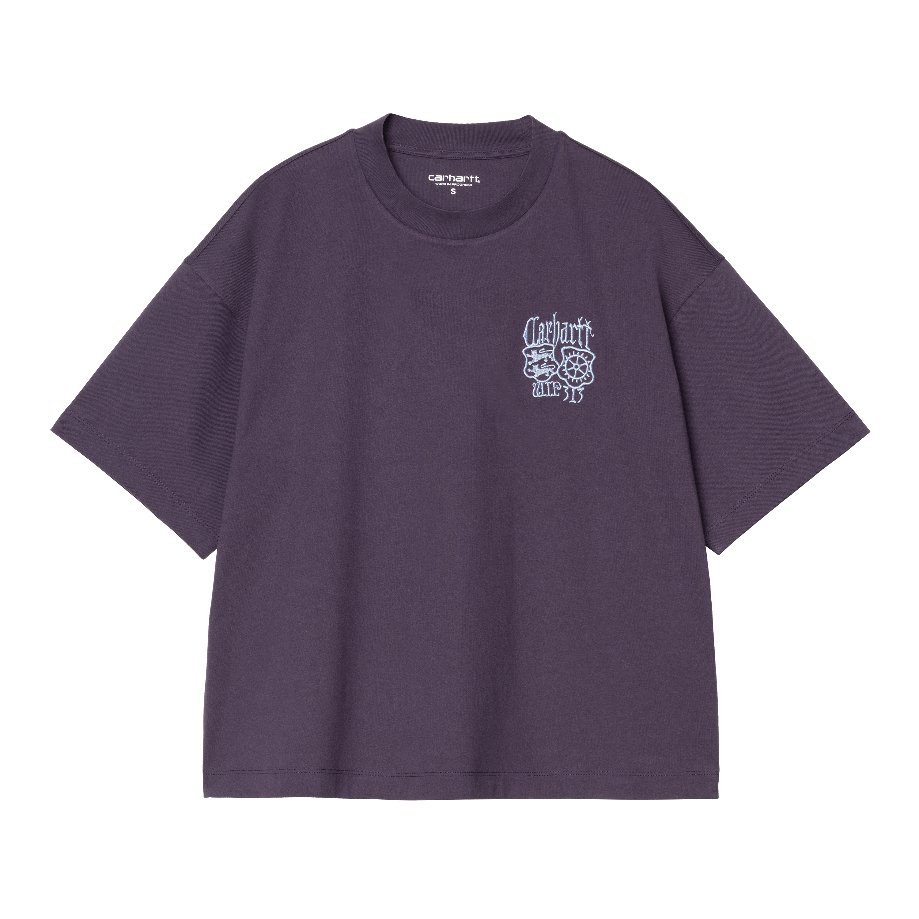 Carhartt WIP W' S/S Signet T-Shirt, Lokers / Blue | Official