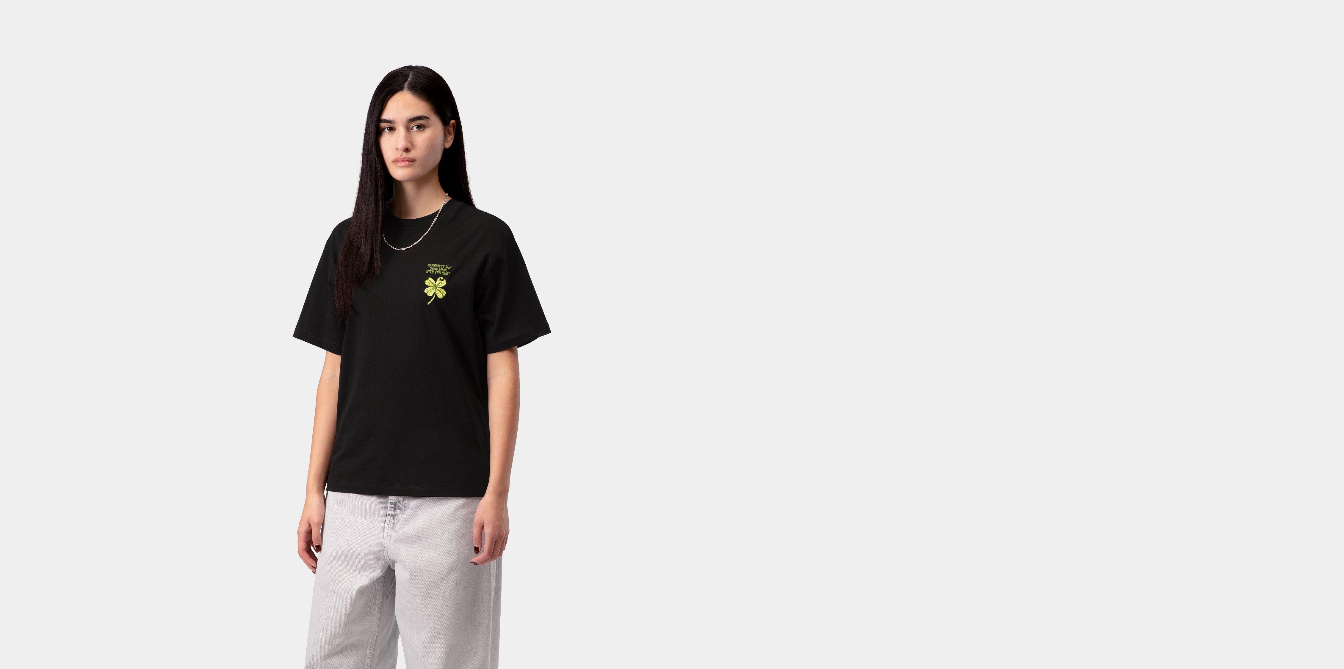 Carhartt WIP W' S/S Clover T-Shirt Black | S | Women