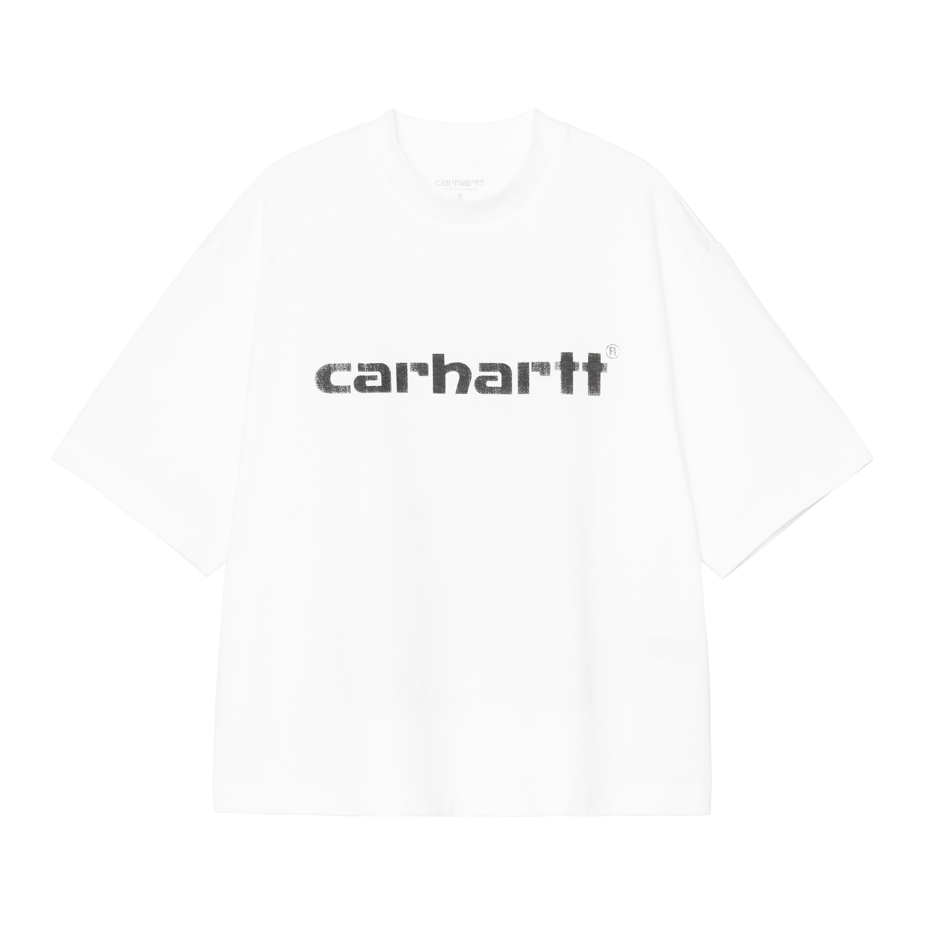 Carhartt WIP Women's S/S Archive Script T-Shirt, White | Official