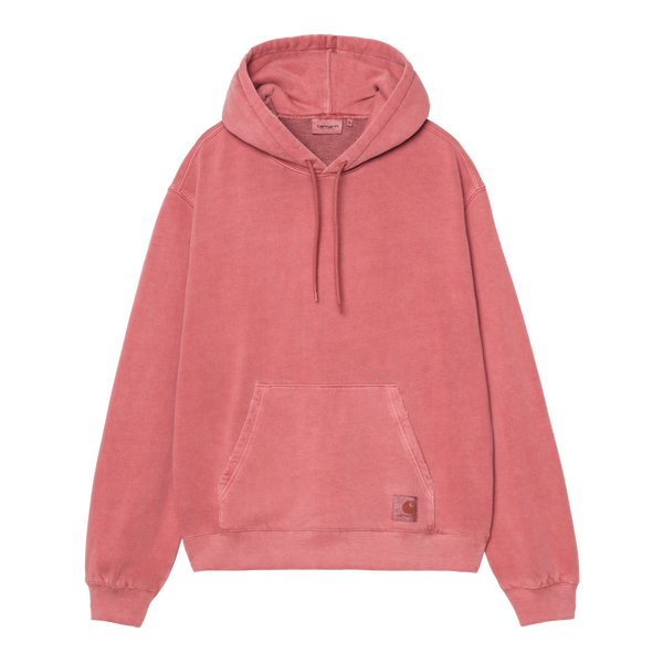 Hooded Torion Sweatshirt Marsala grind wash